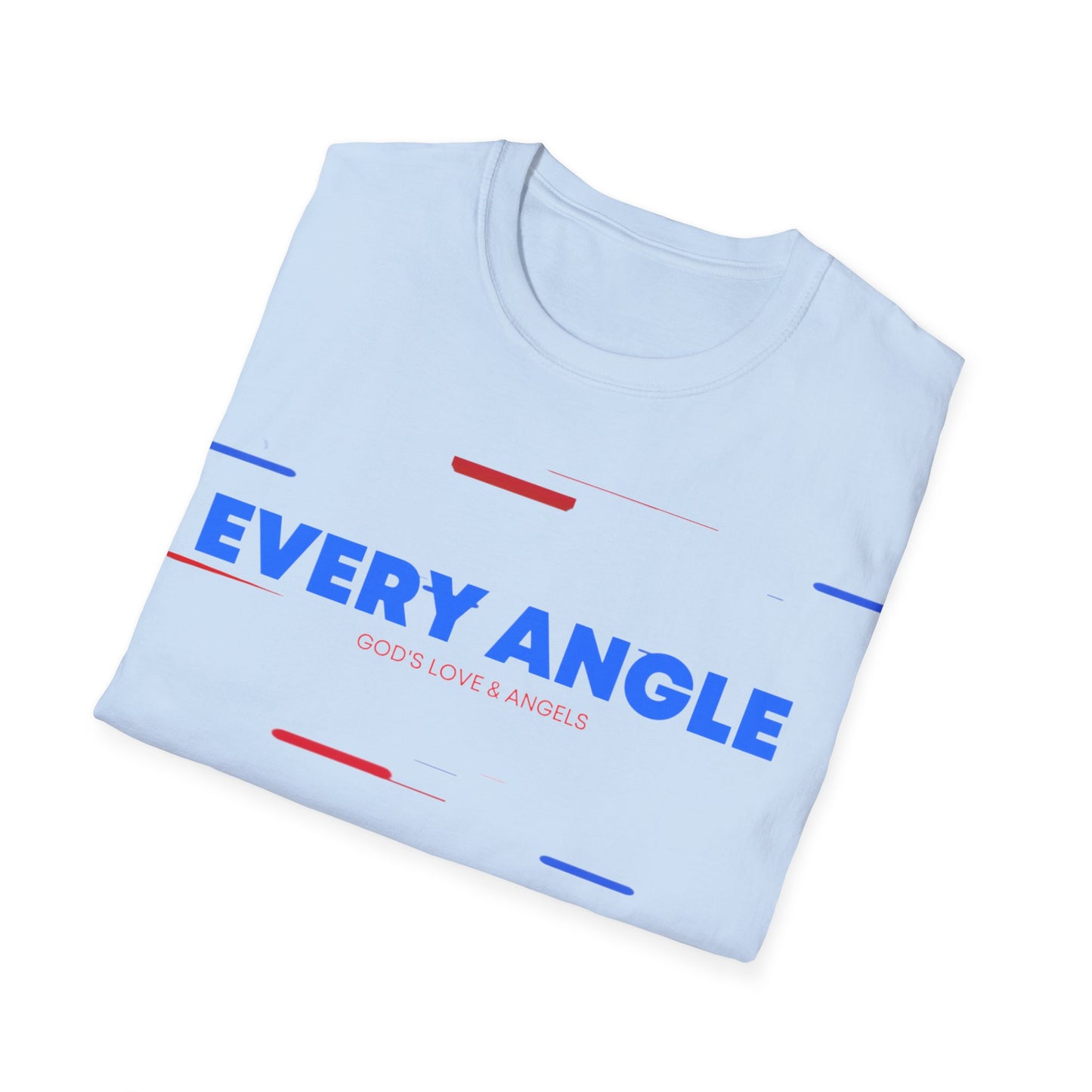 Every Angle God's Love and Angels Unisex Softstyle T-Shirt