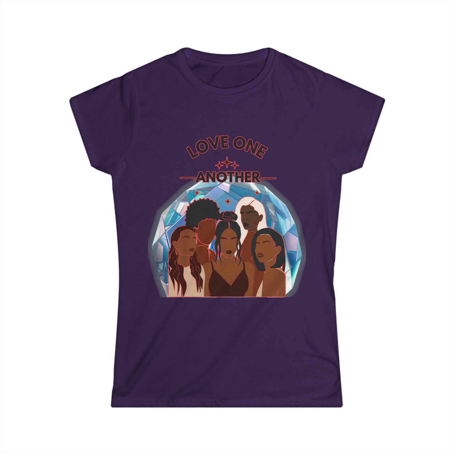 Women Uplifting Women Love One Another Sisterhood Support Softstyle Tee