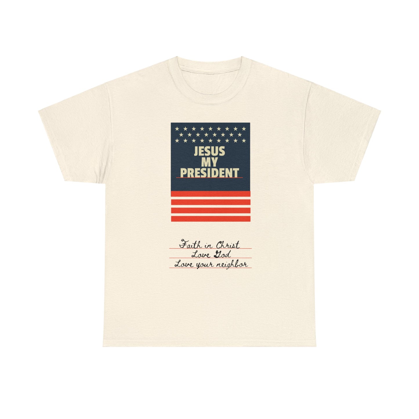 Jesus My President Tee: Affordable Faithwear for All