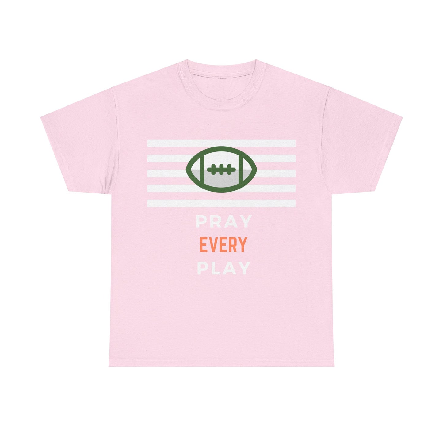 Pray Every Play Unisex Heavy Cotton Tee