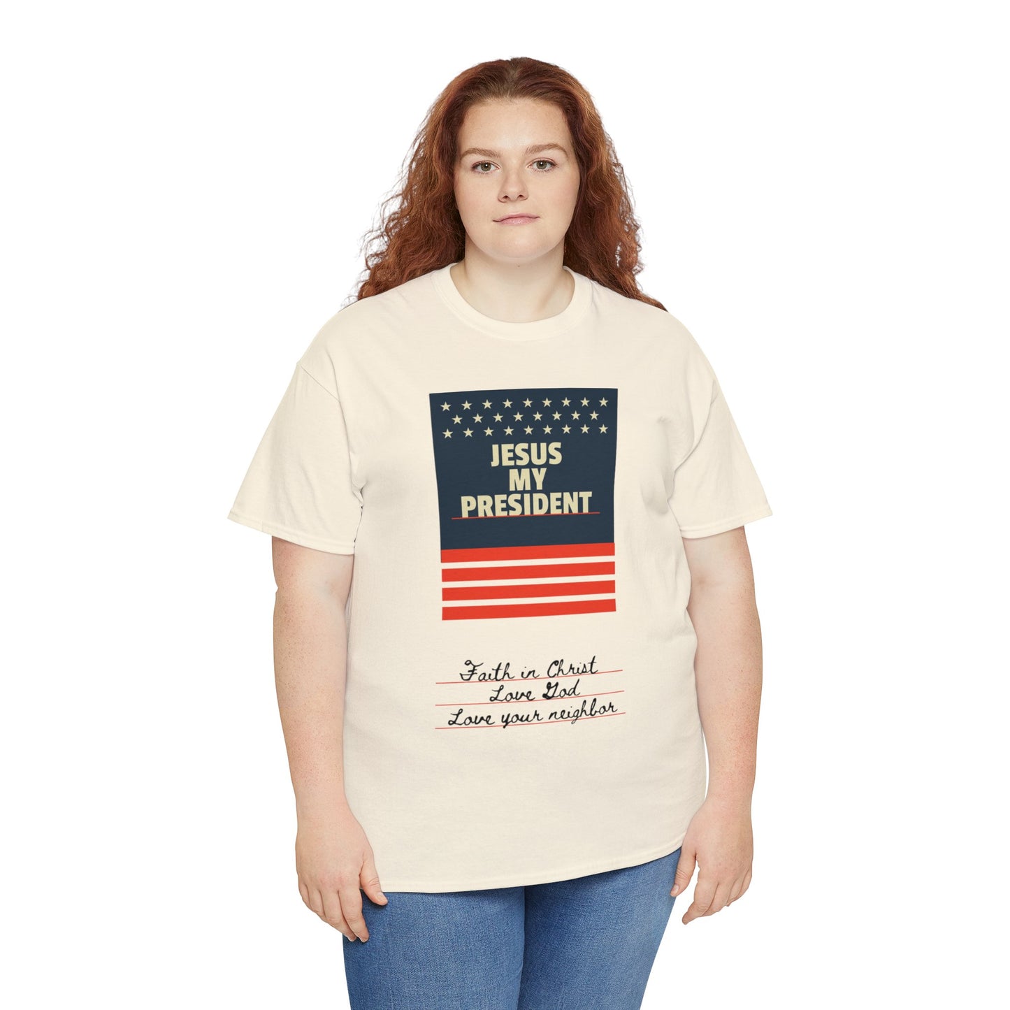 Jesus My President Tee: Affordable Faithwear for All