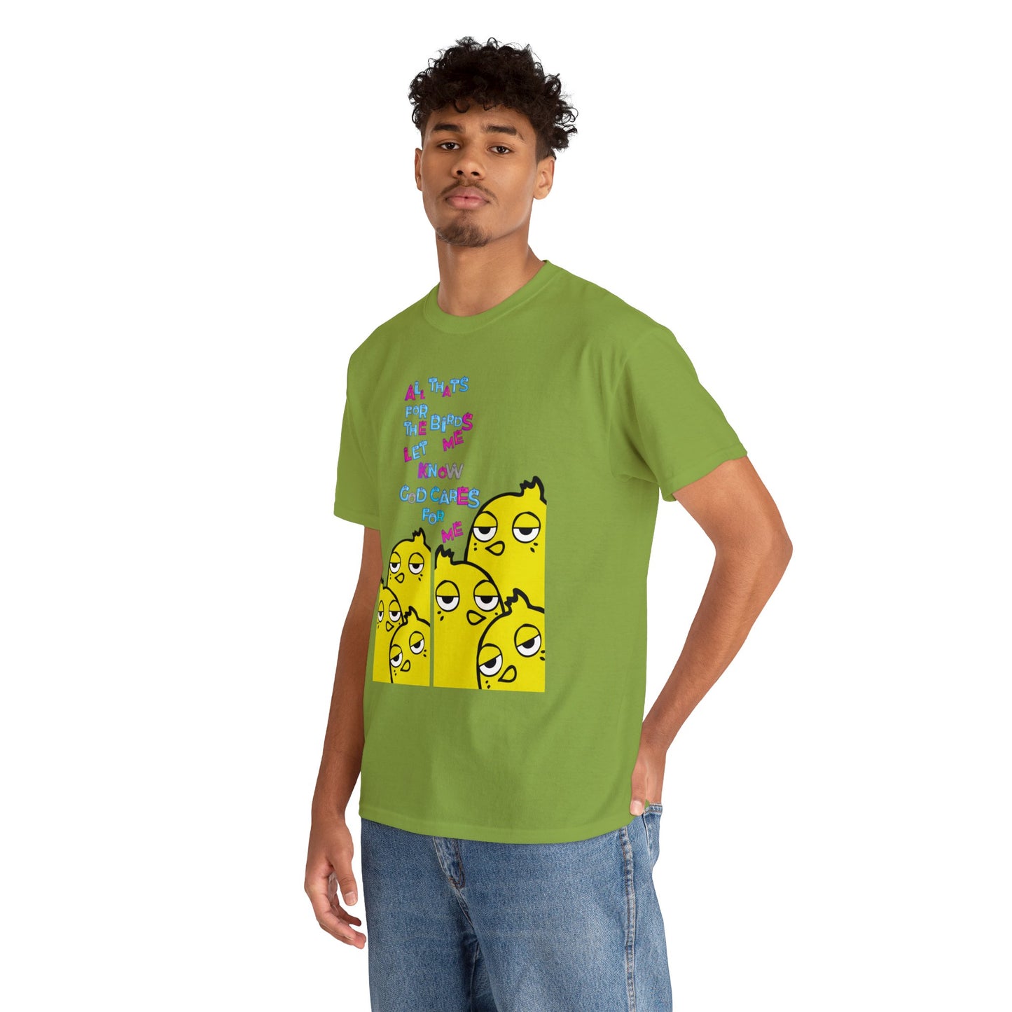 For The Birds Unisex Heavy Cotton Tee