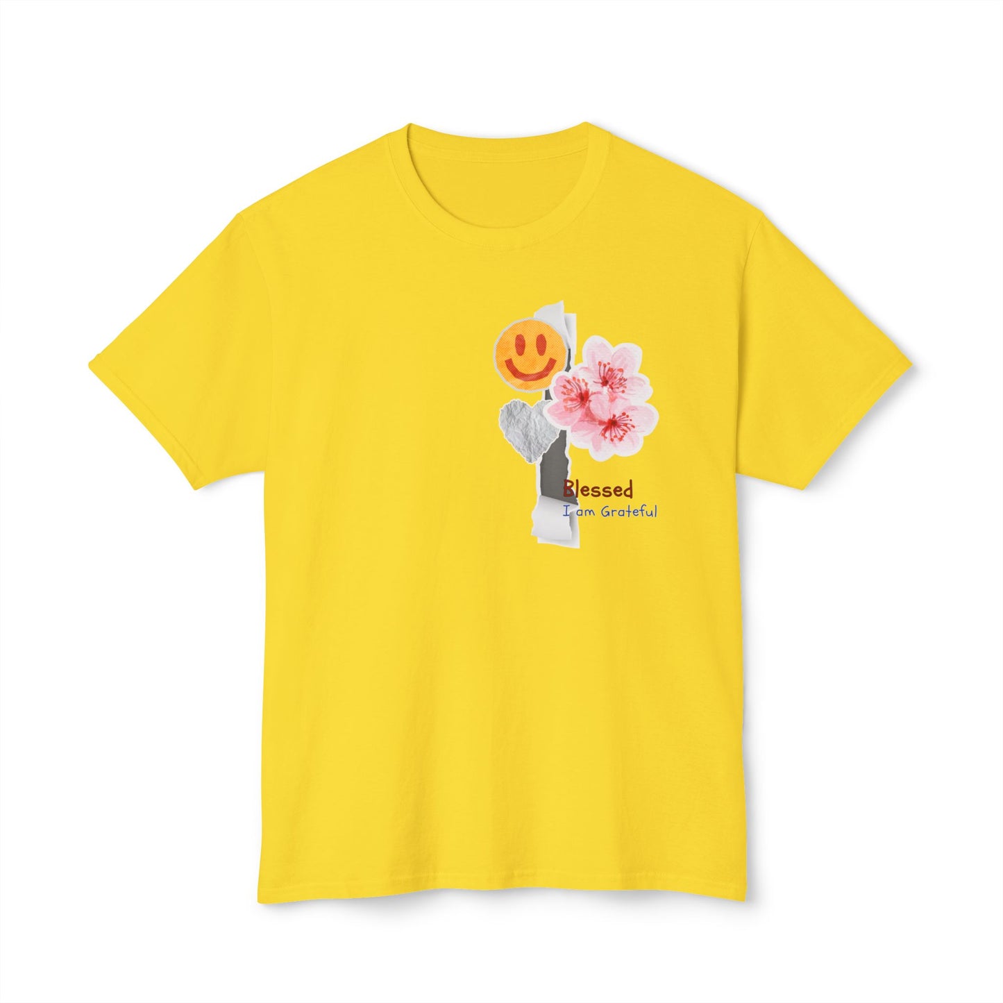 I'm Blessed & Grateful Unisex HD Cotton™ T-Shirt | Positive Vibes Tee