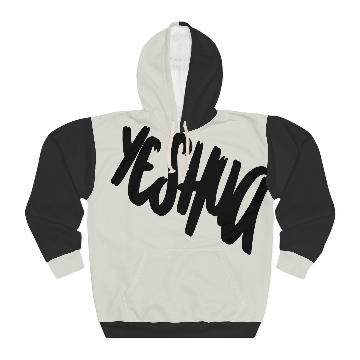 Yeshua Jesus Black and White: Comfortable and Stylish Faith Hoodie