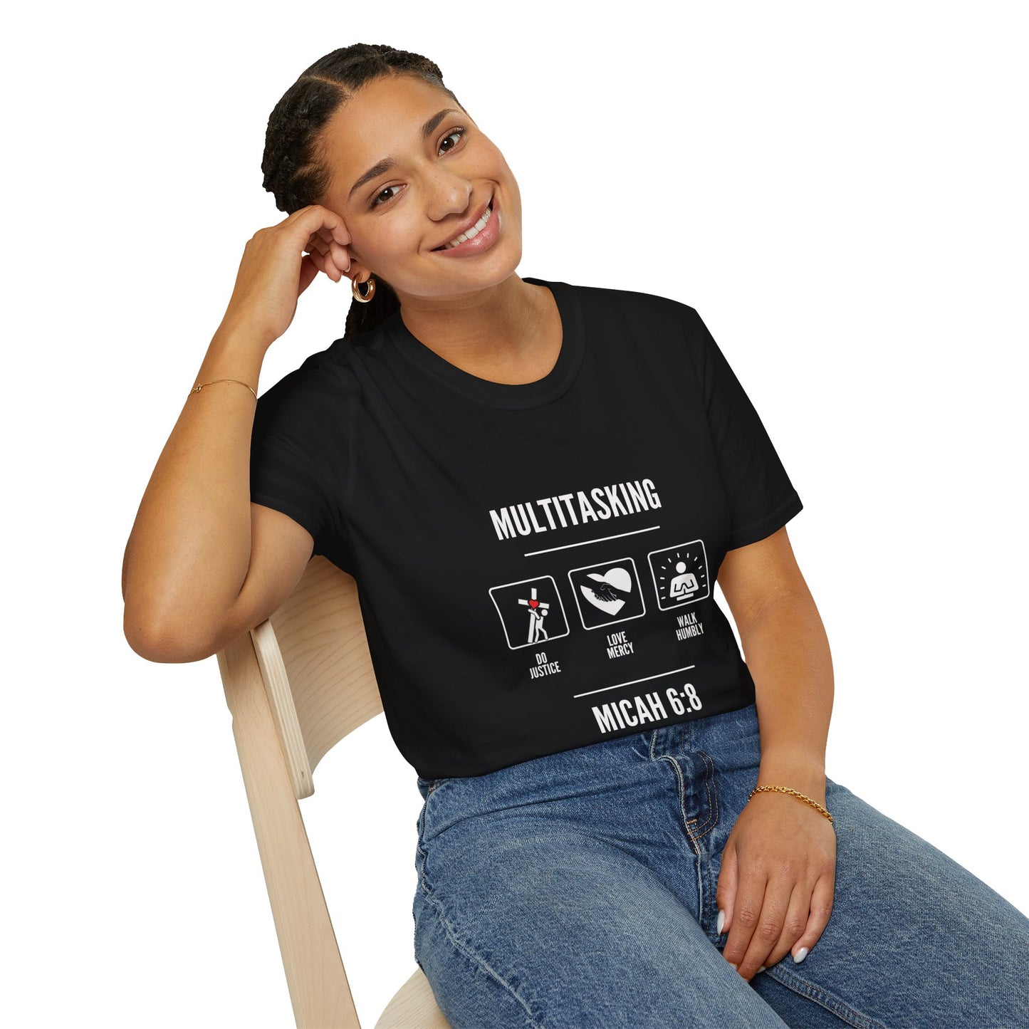 Multitasking Unisex Softstyle T-Shirt