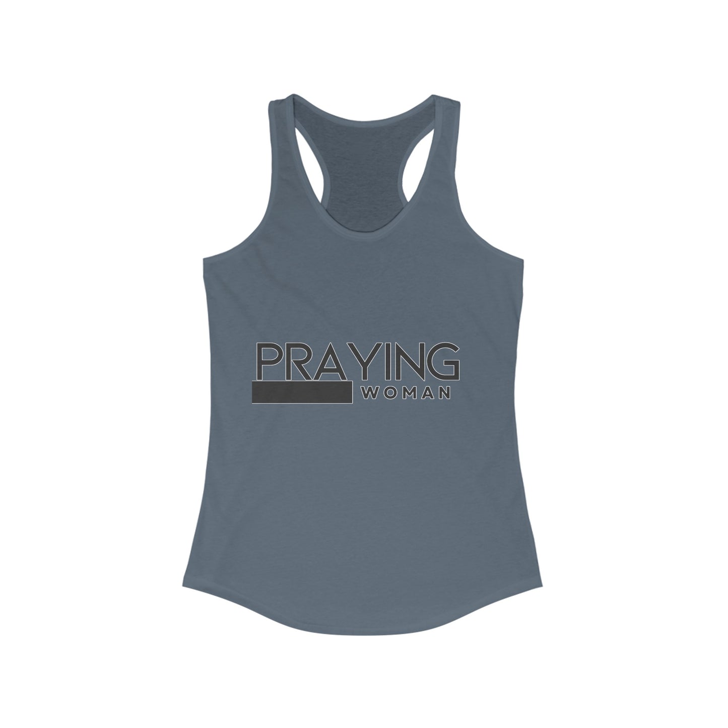 Praying Woman Racerback Tank