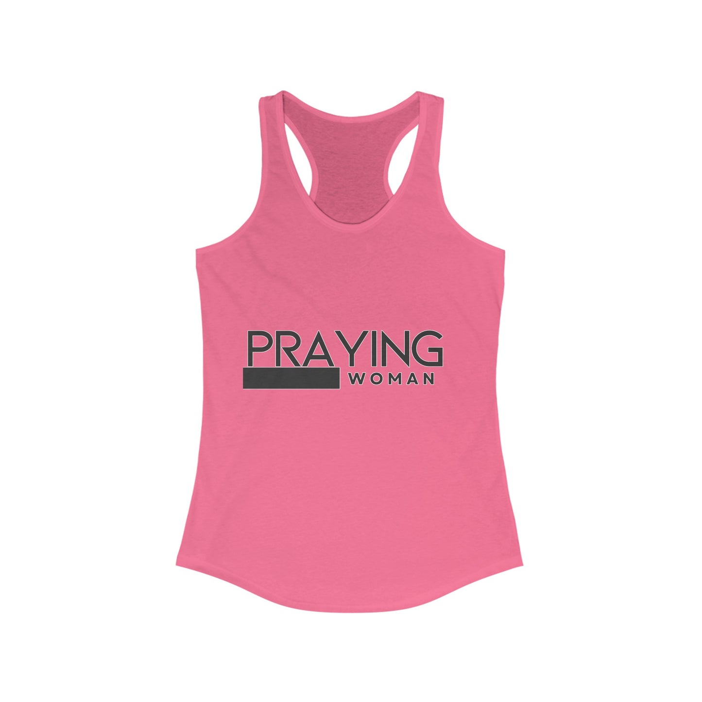 Praying Woman Racerback Tank