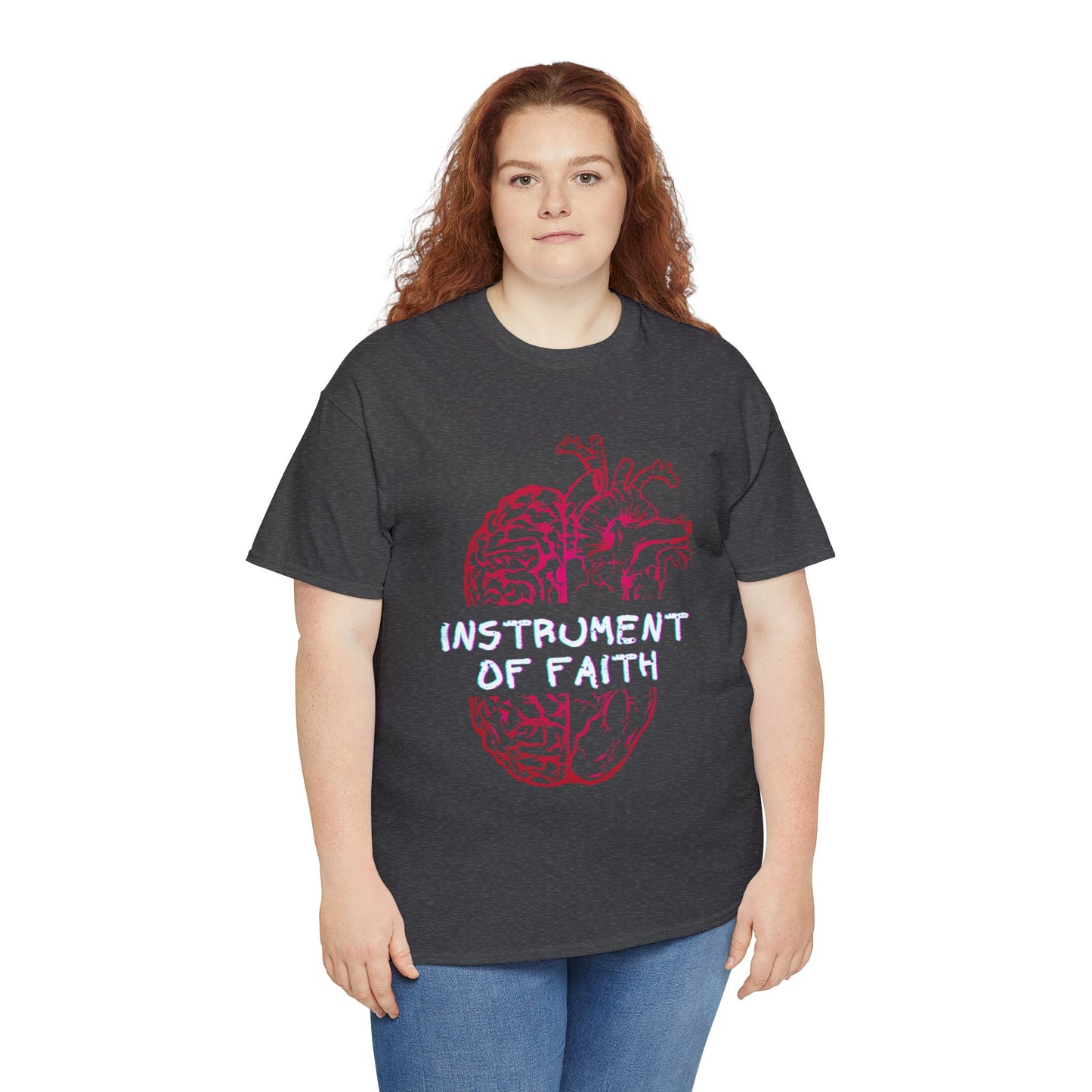 Instrument of Faith Unisex Heavy Cotton Tee