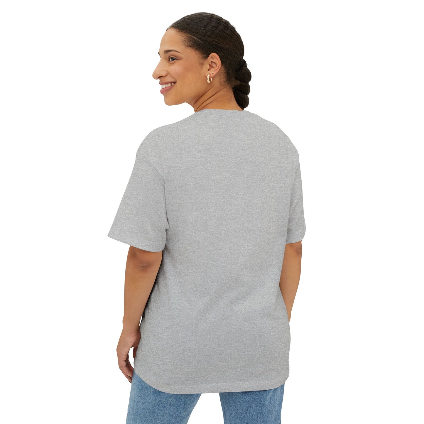 Unisex Oversized Boxy Tee - 'Favor' Crown Design - Stylish Casual Wear