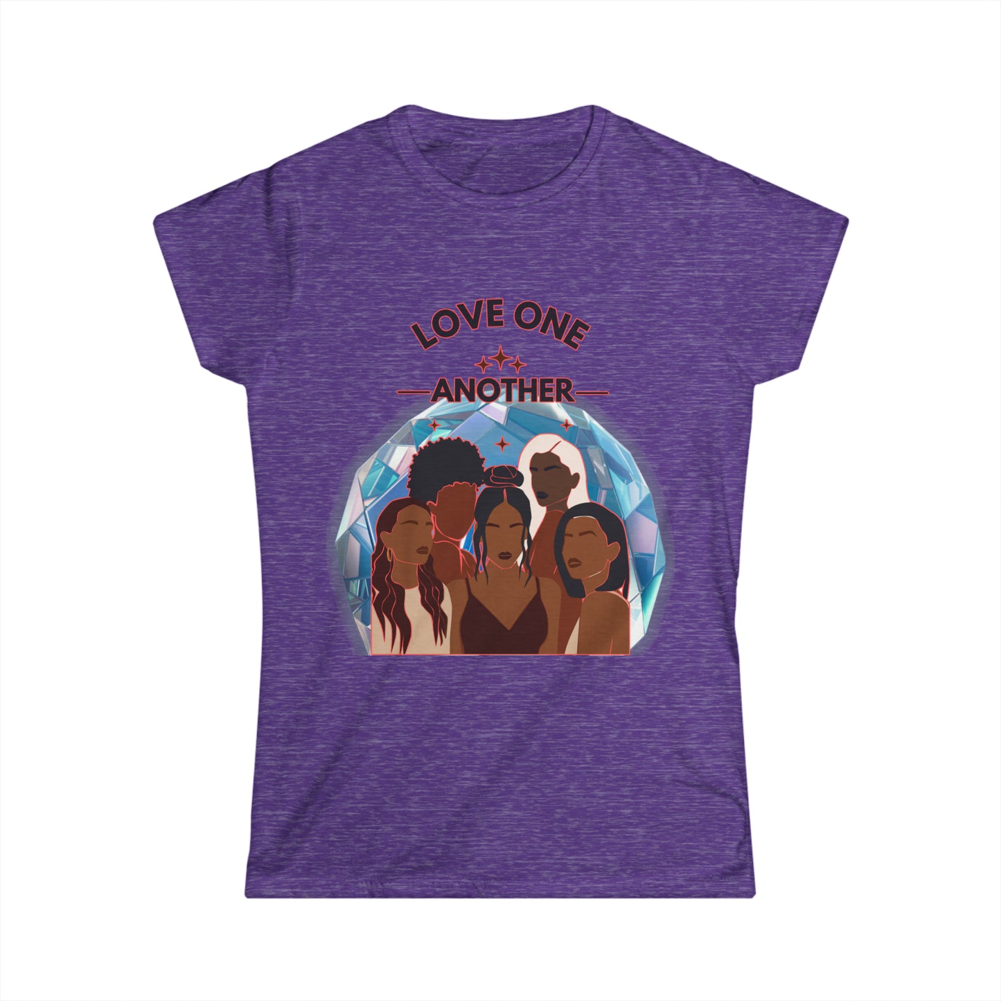 Women Uplifting Women Love One Another Sisterhood Support Softstyle Tee