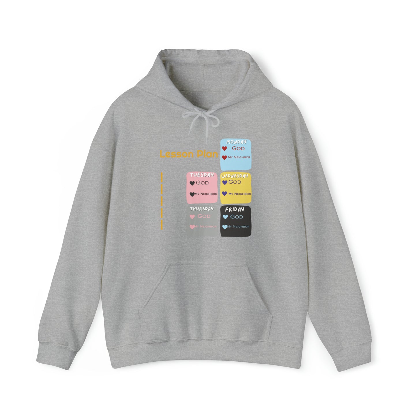 Lesson Plan Unisex Heavy Blend™ Hooded Sweatshirt