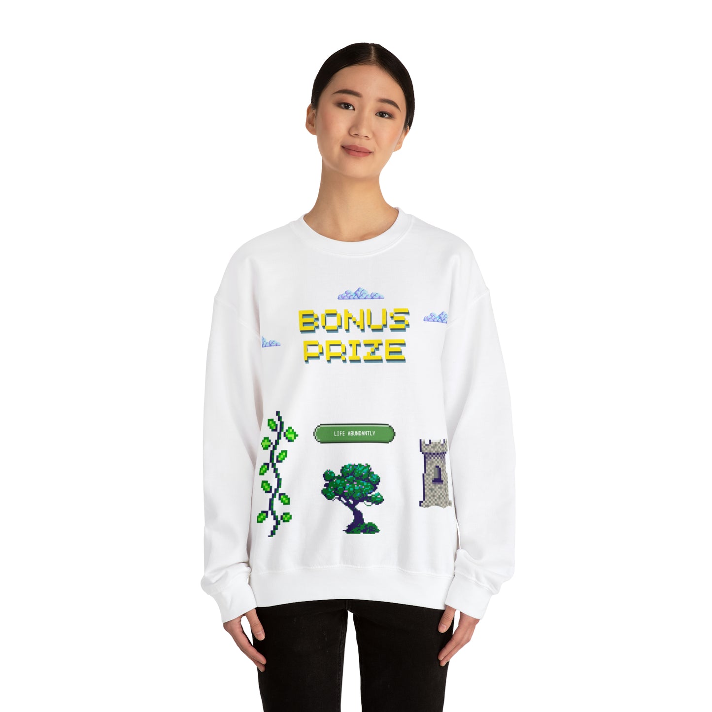 Bonus Prize Unisex Heavy Blend™ Crewneck Sweatshirt