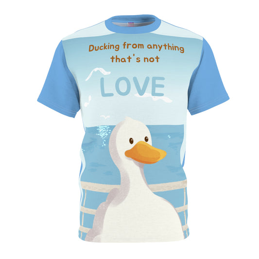 Duck Love Unisex Cut & Sew Tee