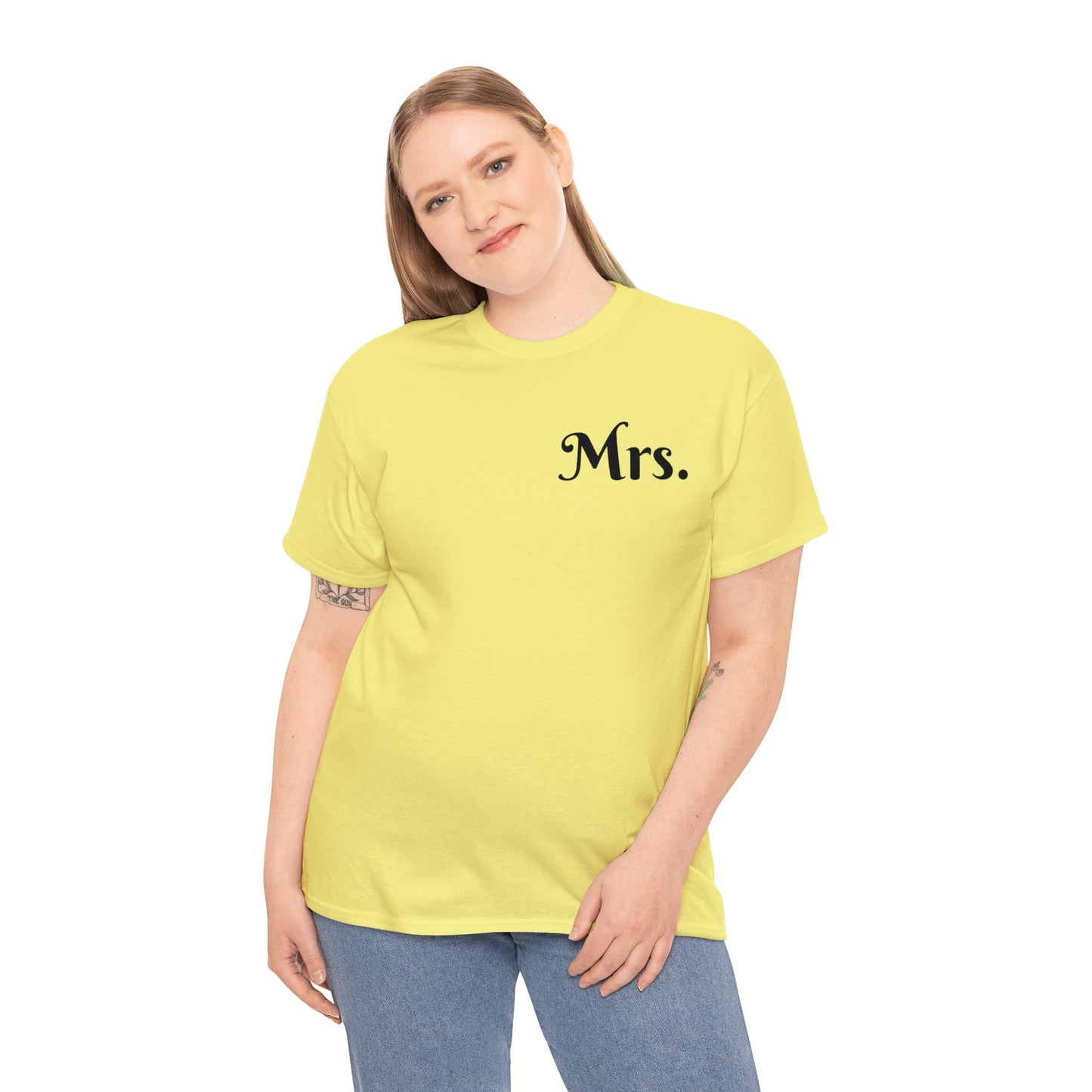 Mrs. Unisex Heavy Cotton Tee