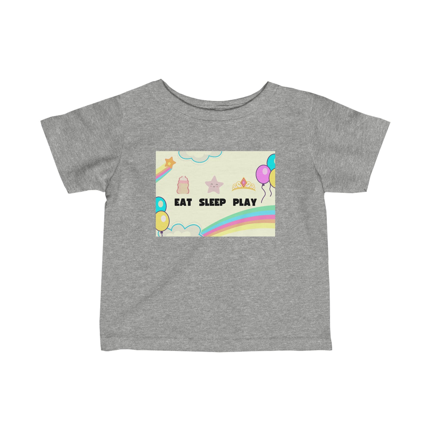 Eat Sleep Play Infant Fine Jersey Tee