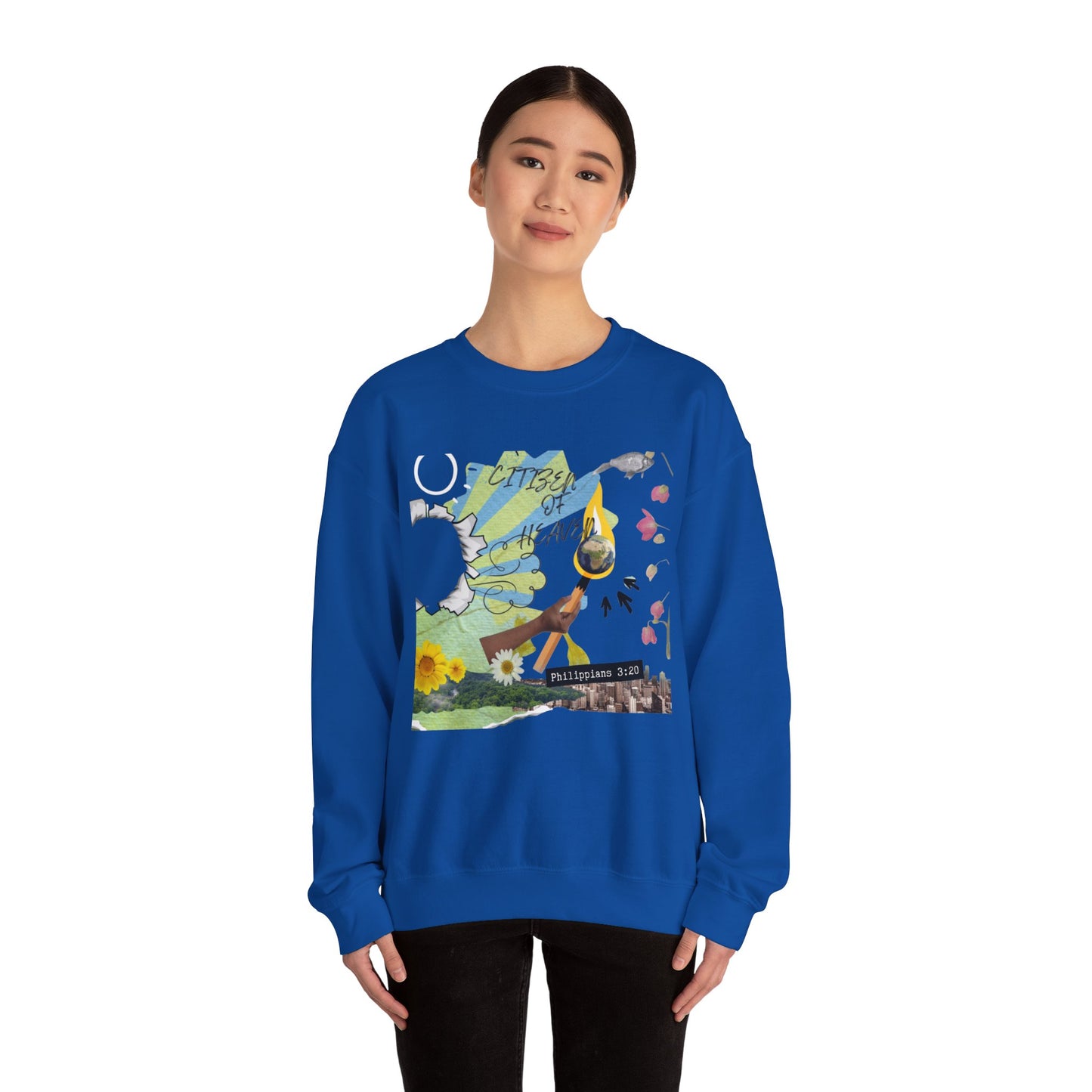 Citizen Of Heaven Unisex Heavy Blend™ Crewneck Sweatshirt