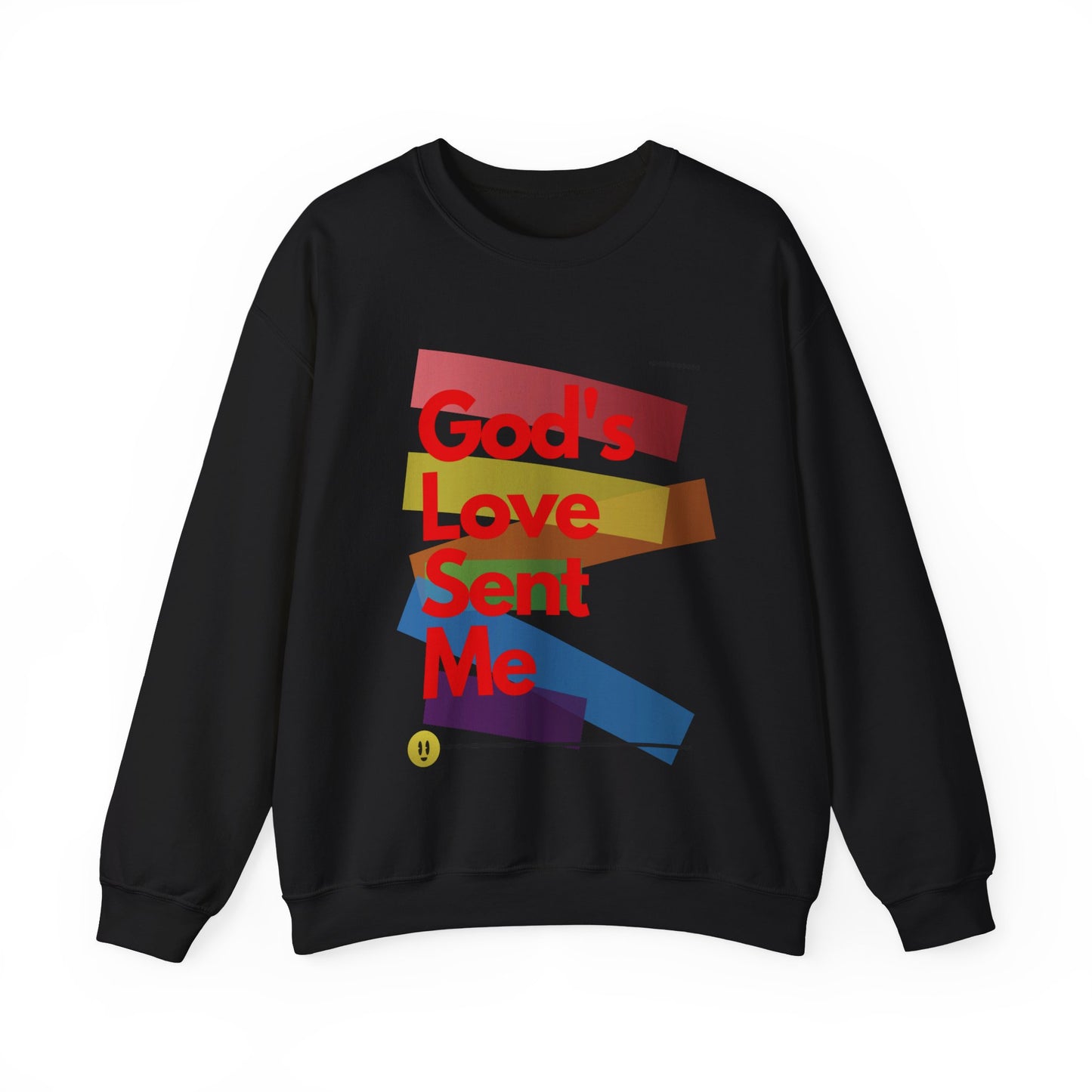 God's Love Sent Me Unisex Heavy Blend™ Crewneck Sweatshirt