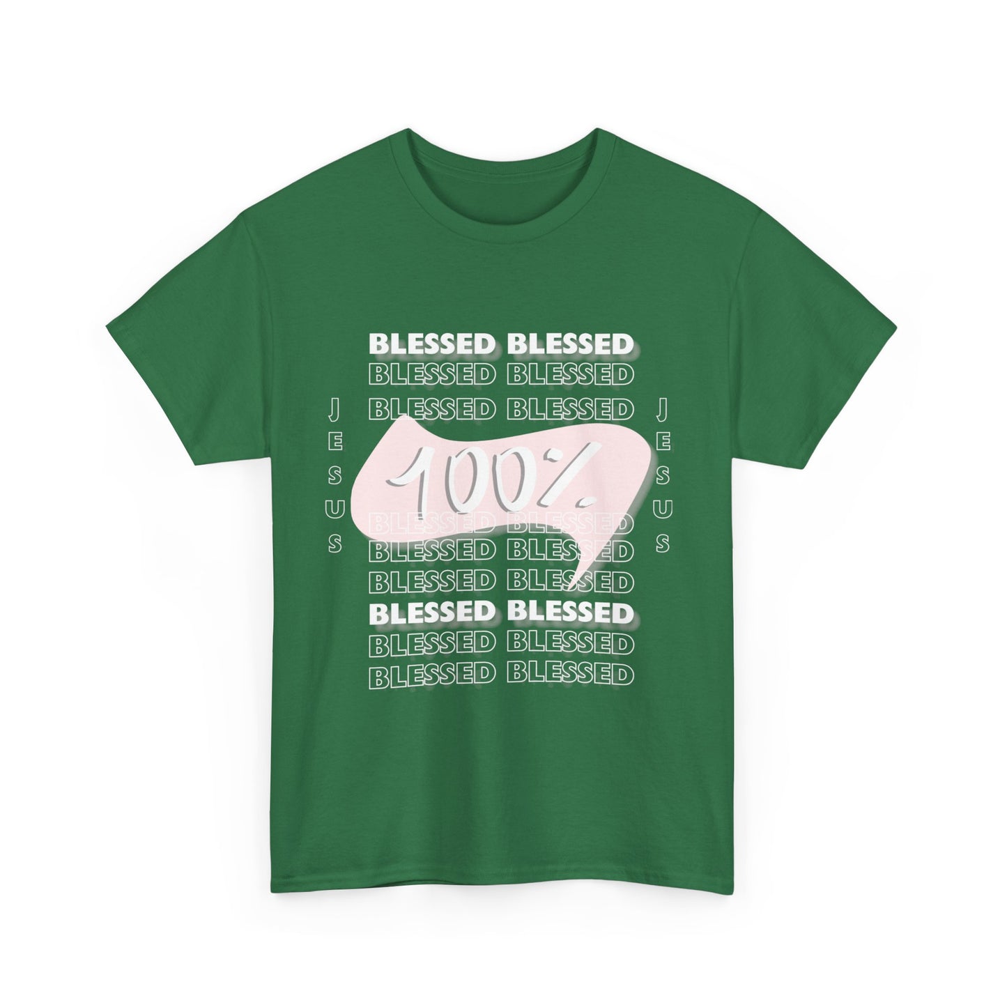 Jesus Blessed Unisex Heavy Cotton Tee