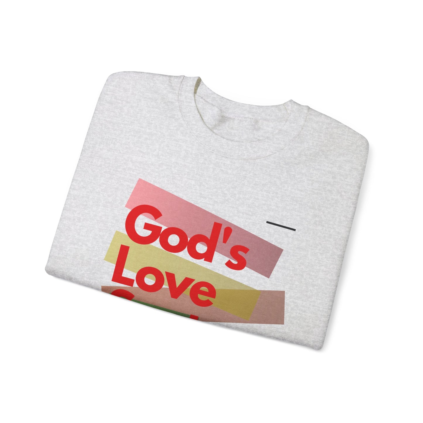 God's Love Sent Me Unisex Heavy Blend™ Crewneck Sweatshirt