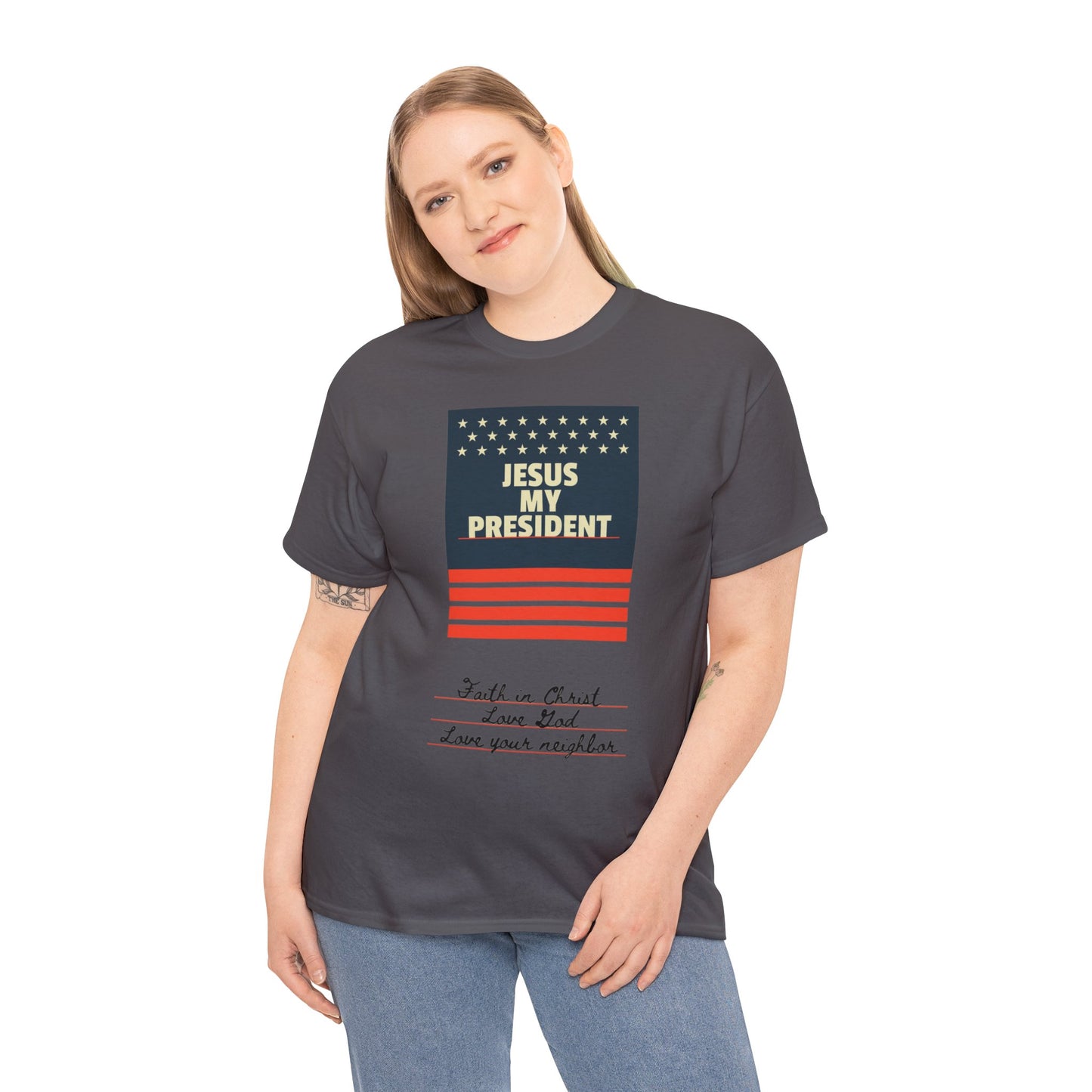 Jesus My President Tee: Affordable Faithwear for All