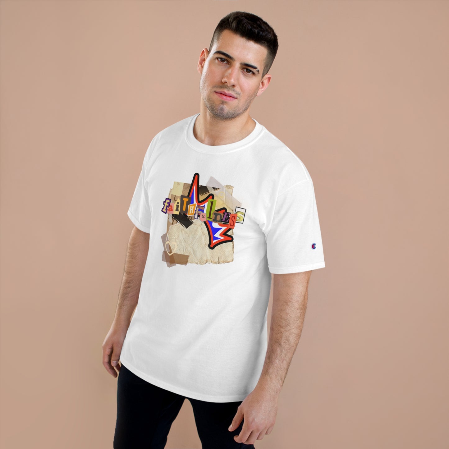 Champion "Faithfulness" T-Shirt – A Unique Faith-Based Design