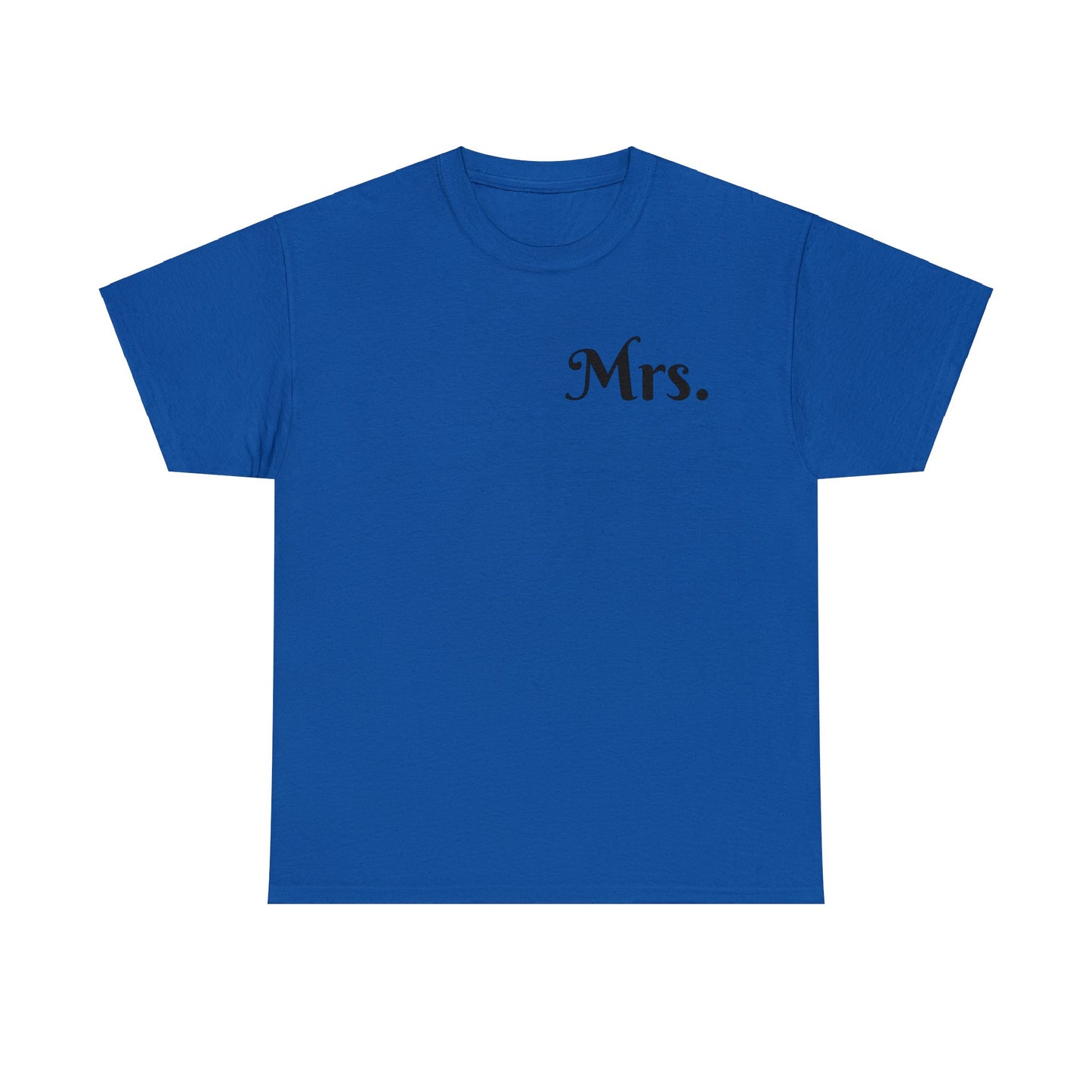 Mrs. Unisex Heavy Cotton Tee