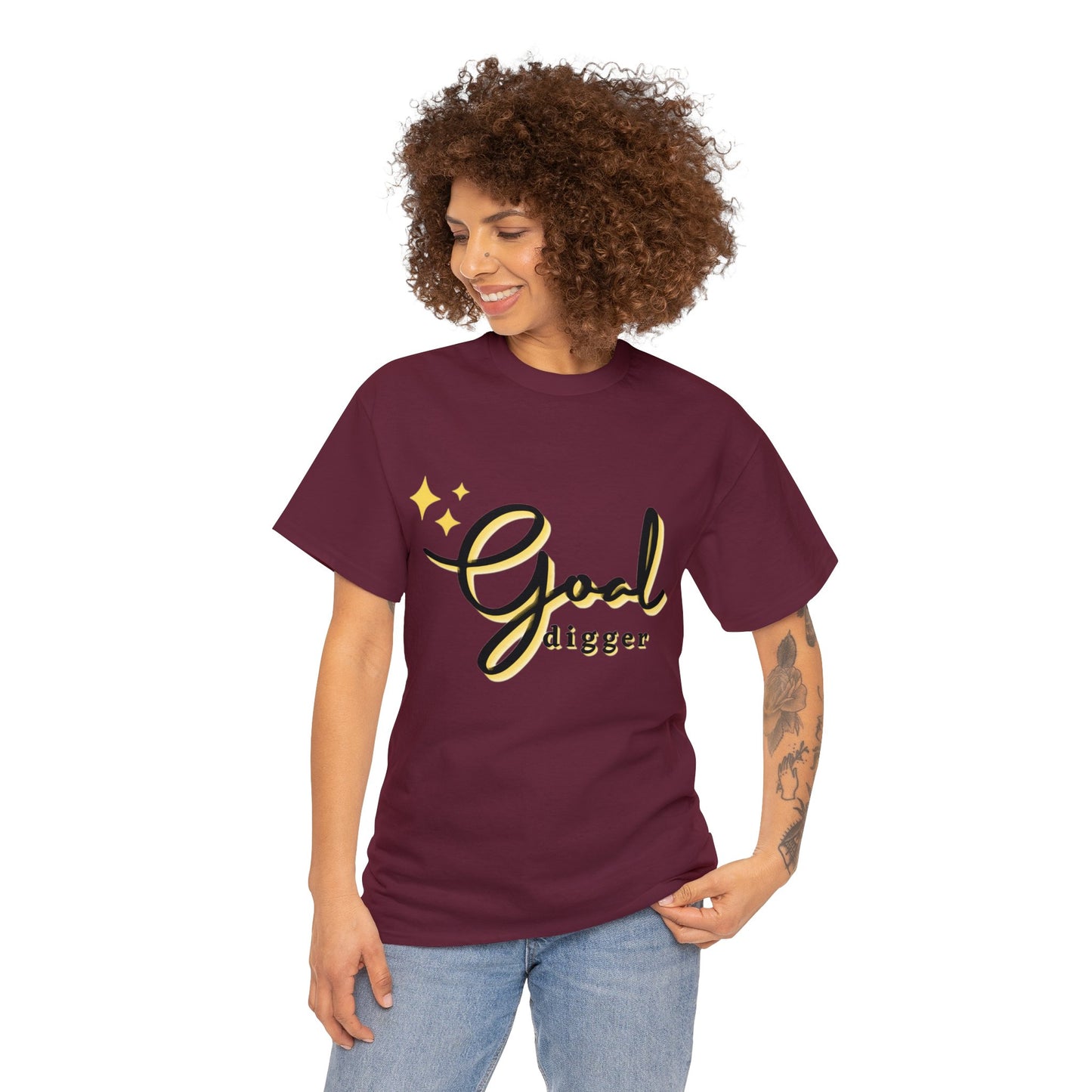 Goal Digger Unisex Heavy Cotton Tee