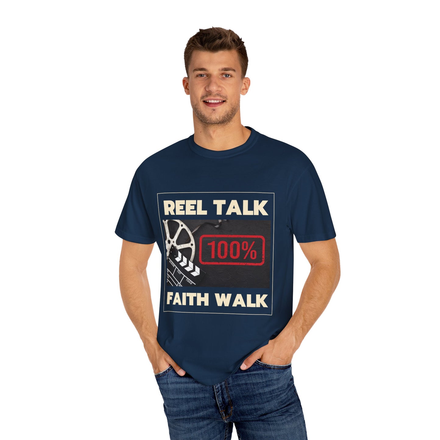 Faith Walk Unisex Garment-Dyed T-shirt