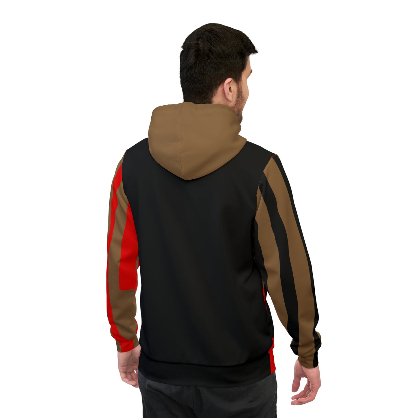 Faith Run Brown Athletic Hoodie