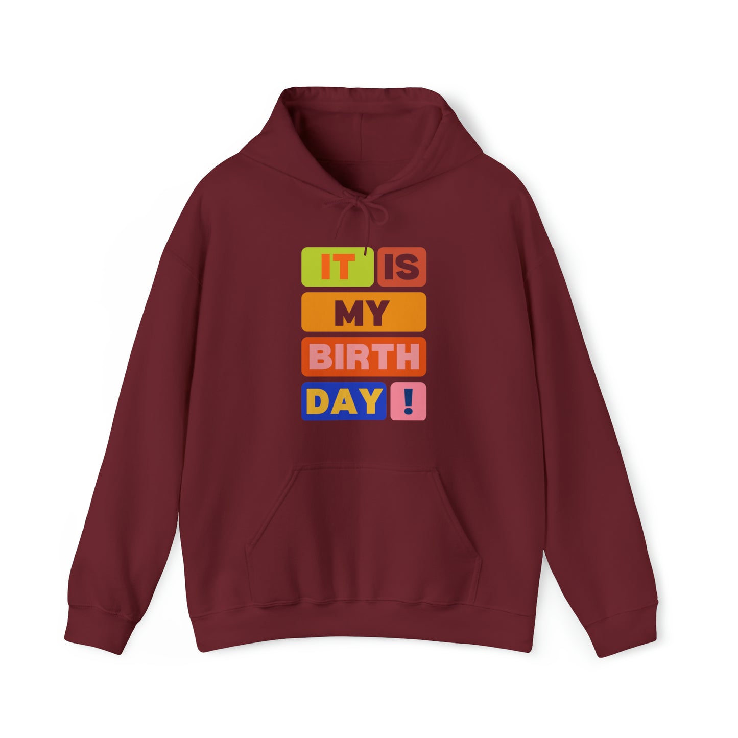 Happy Birthday Unisex Heavy Blend™ Hooded Sweatshirt