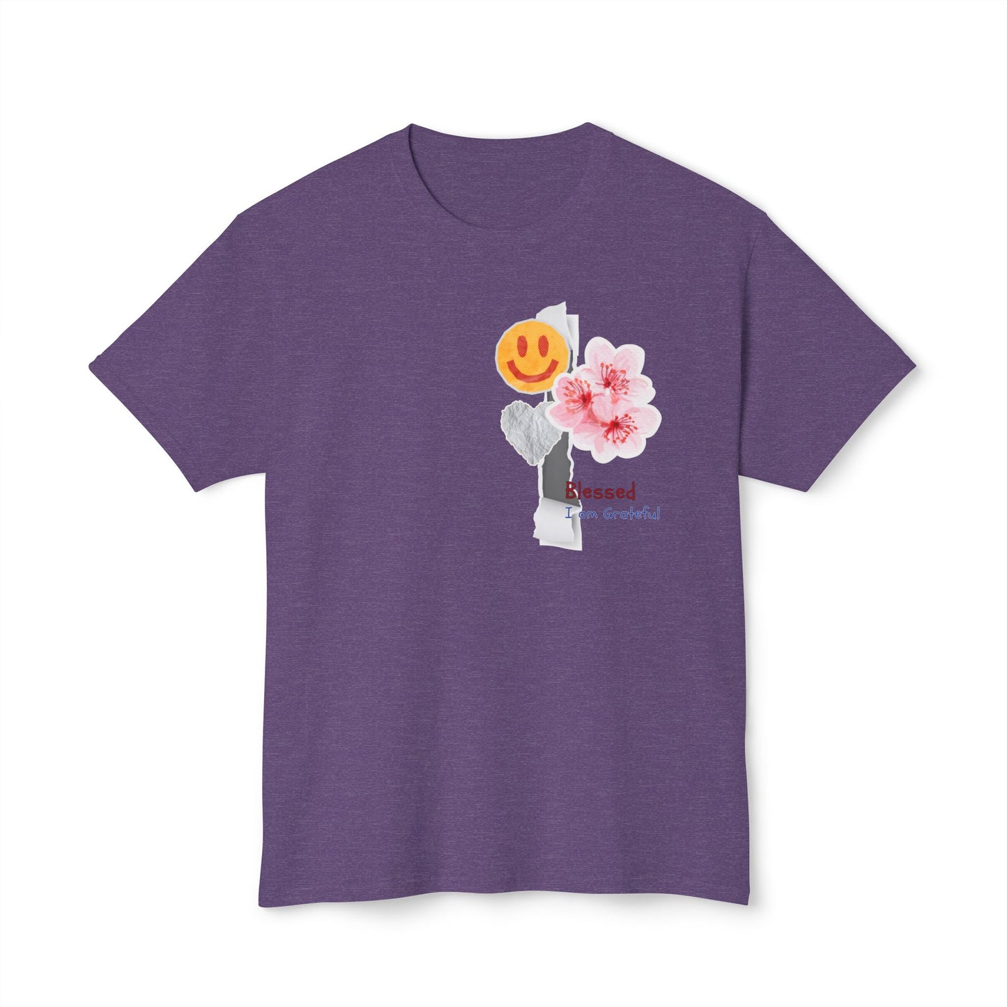 I'm Blessed & Grateful Unisex HD Cotton™ T-Shirt | Positive Vibes Tee