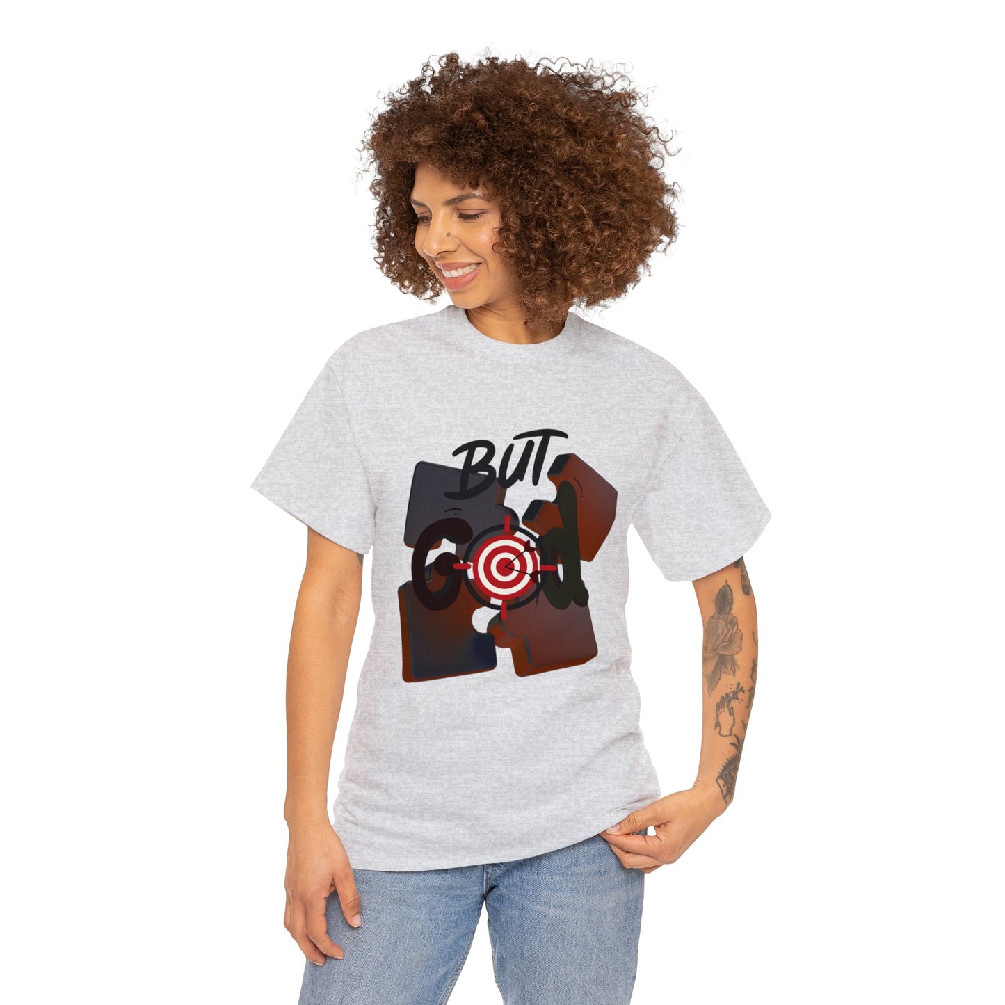 But God Unisex Heavy Cotton Tee