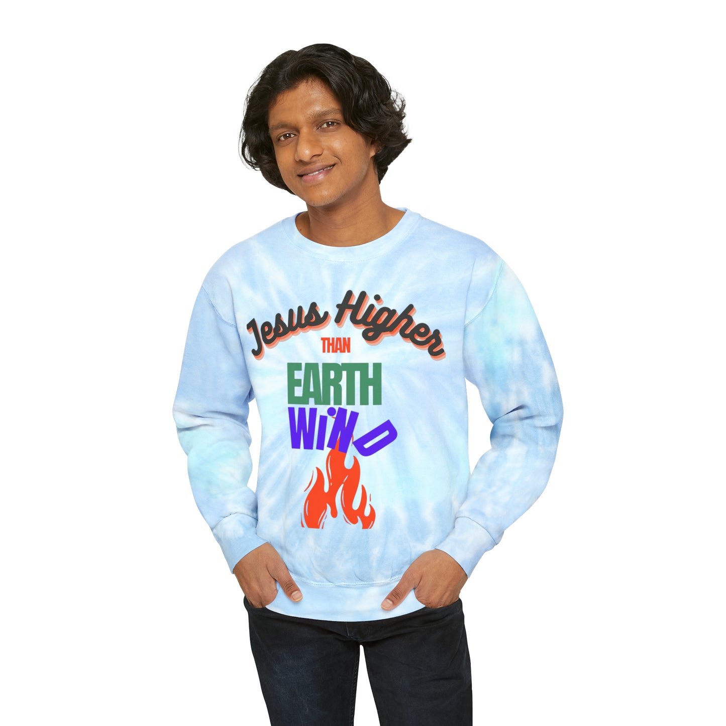 Earth Wind & Fire Unisex Tie-Dye Sweatshirt