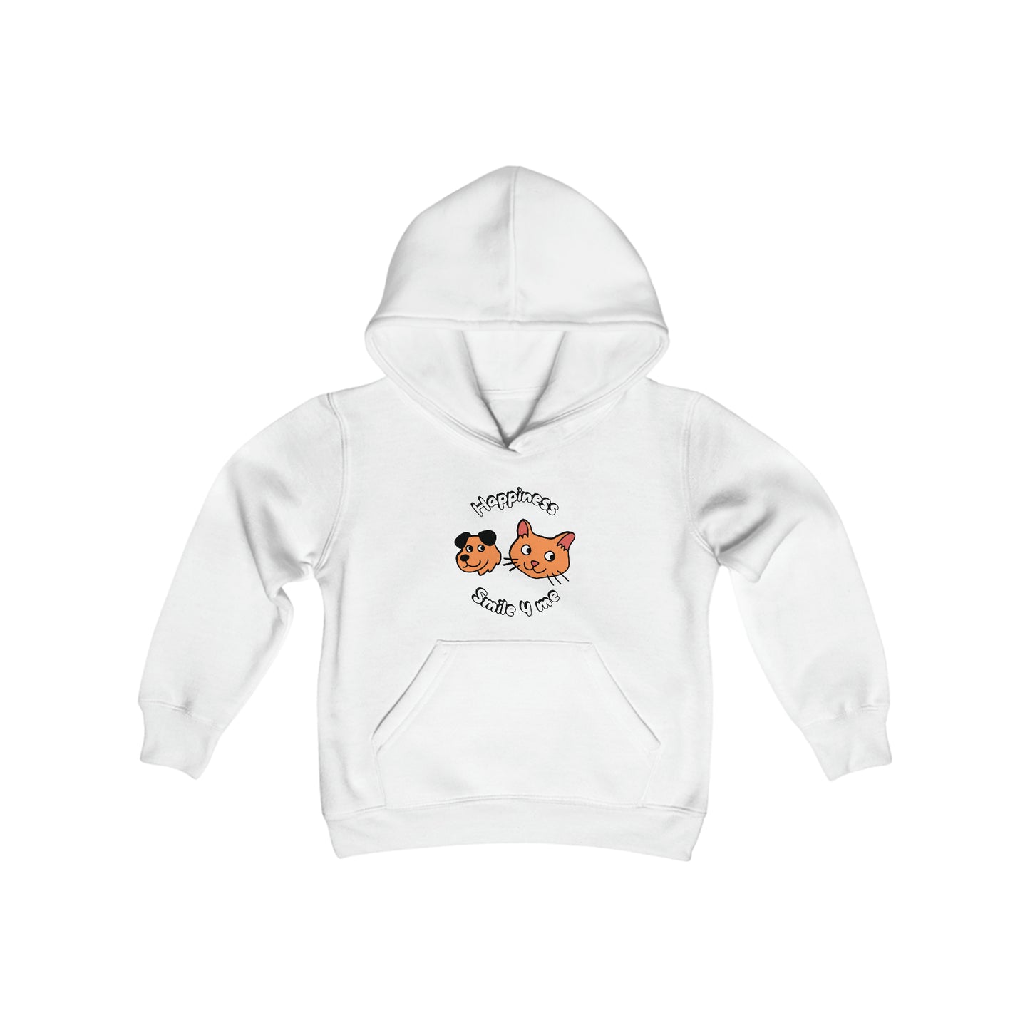 Smile 4 Me Youth Heavy Blend Hooded Sweatshirt