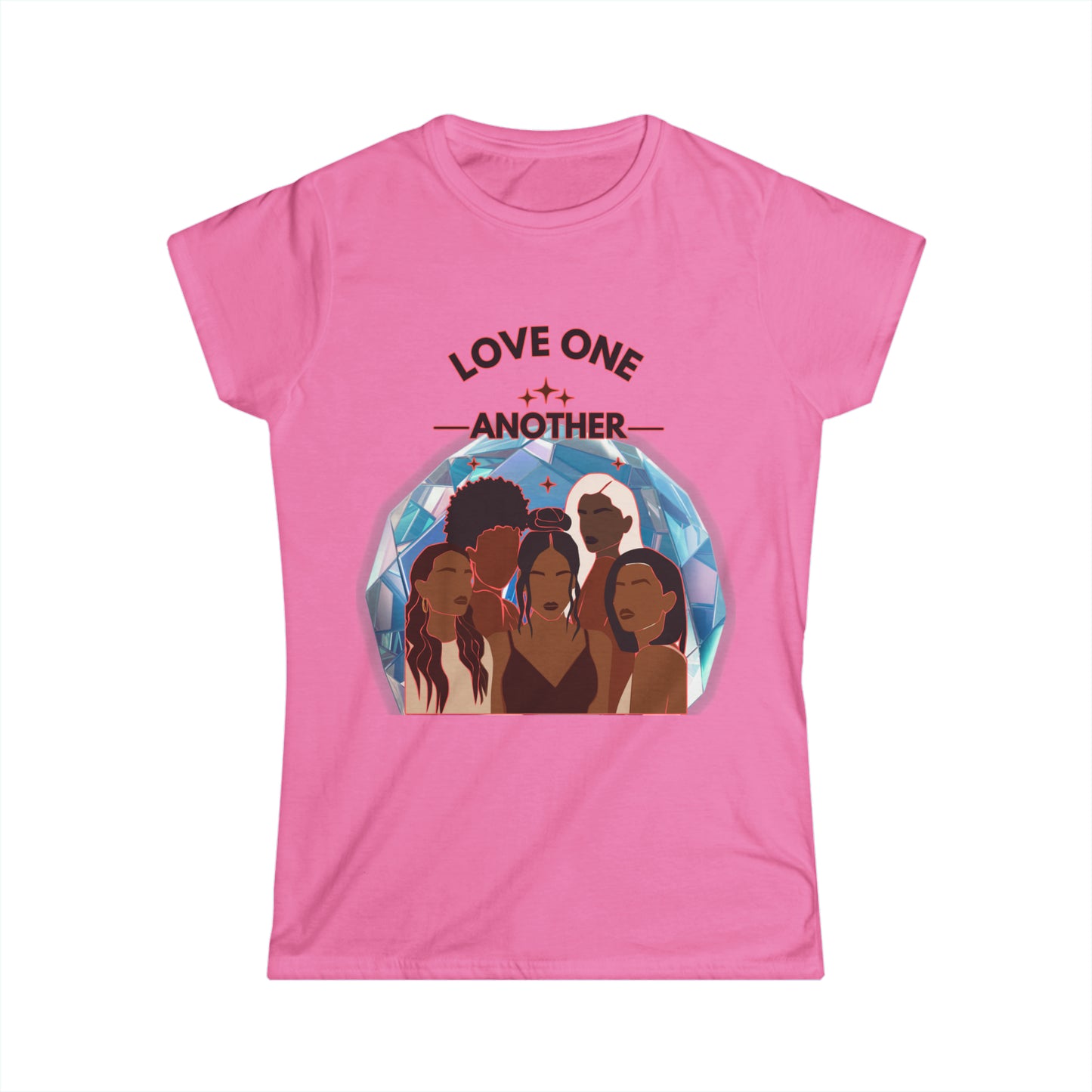 Women Uplifting Women Love One Another Sisterhood Support Softstyle Tee