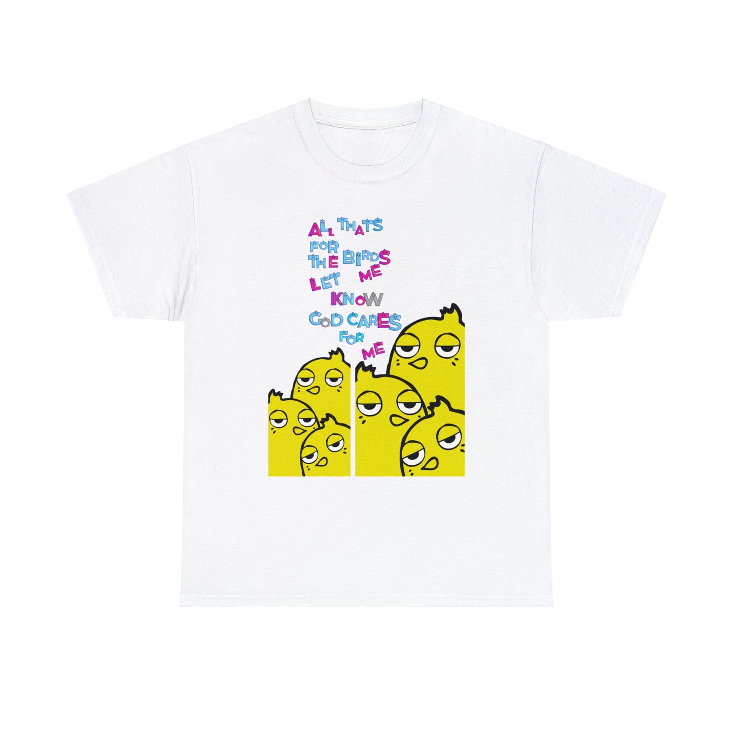 For The Birds Unisex Heavy Cotton Tee