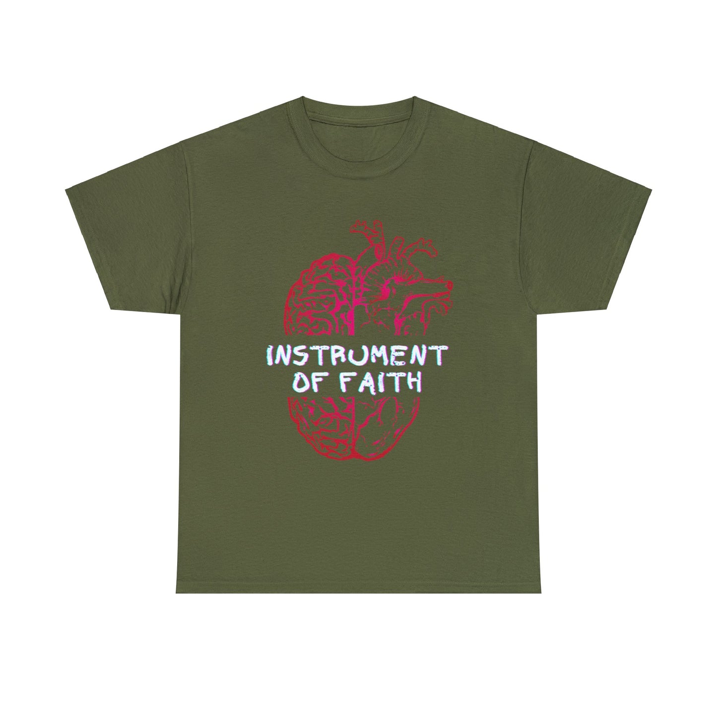 Instrument of Faith Unisex Heavy Cotton Tee