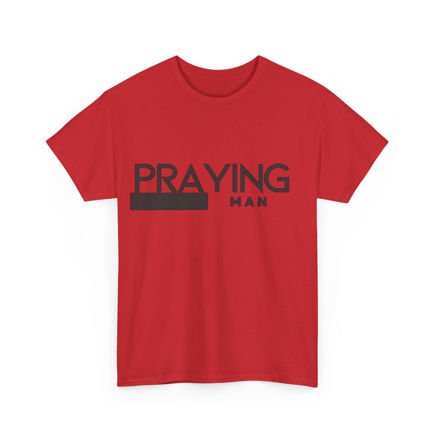 Praying Man Unisex Heavy Cotton Tee