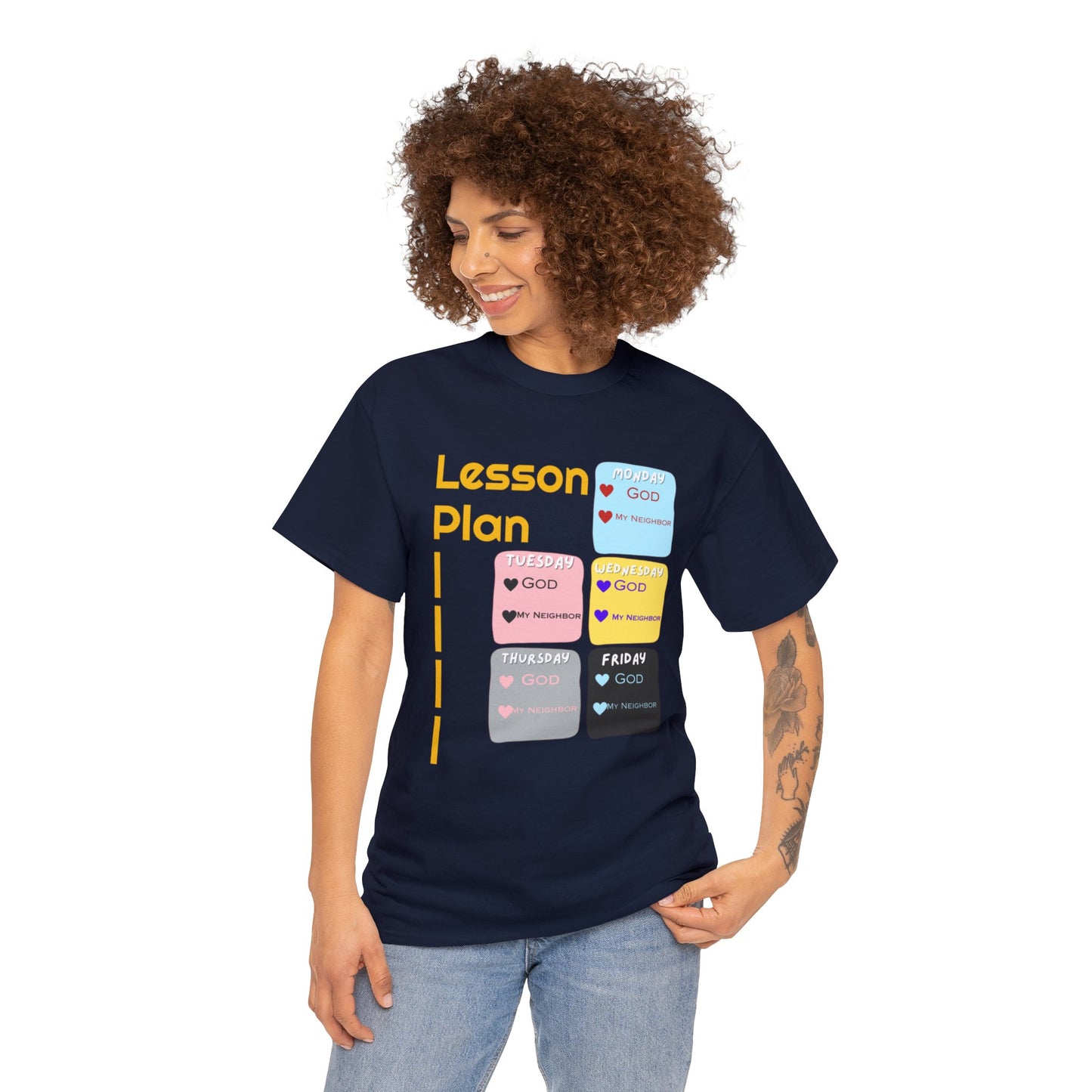 Lesson Plan Unisex Heavy Cotton Tee