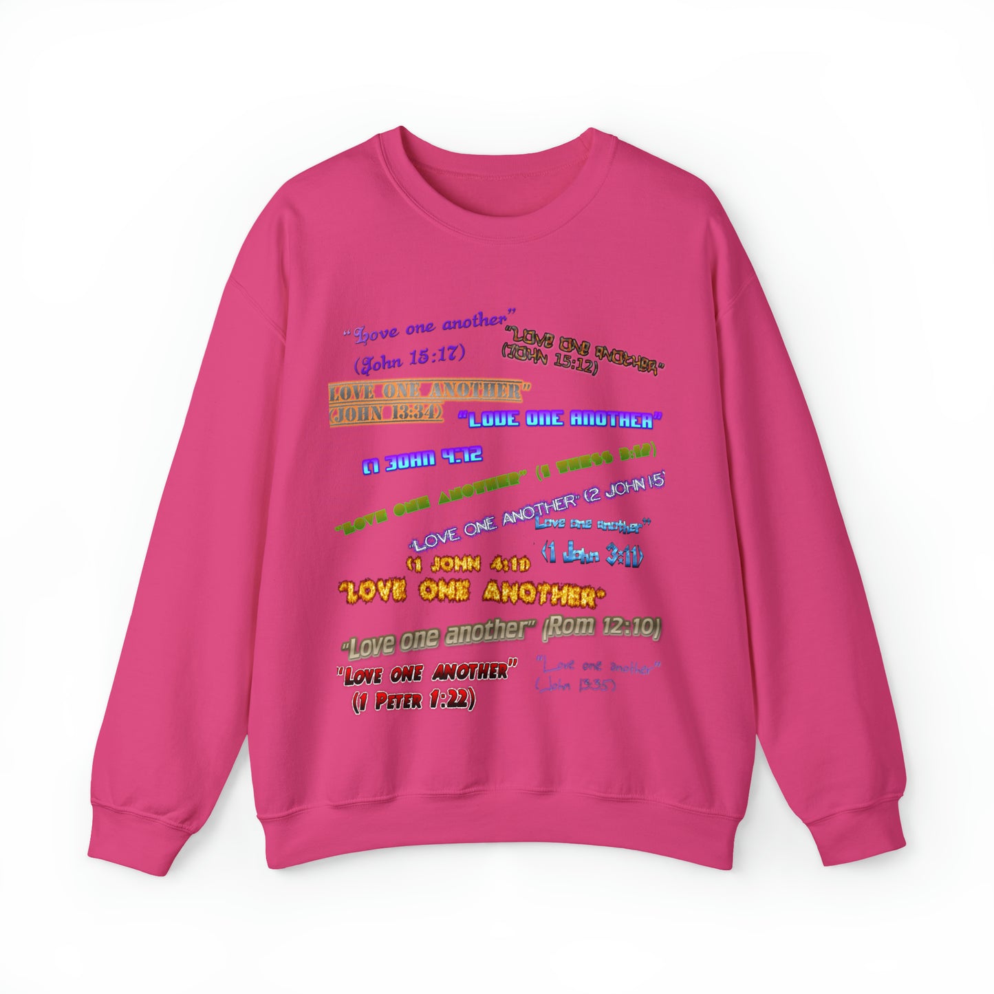 Love One Another Unisex Heavy Blend™ Crewneck Sweatshirt