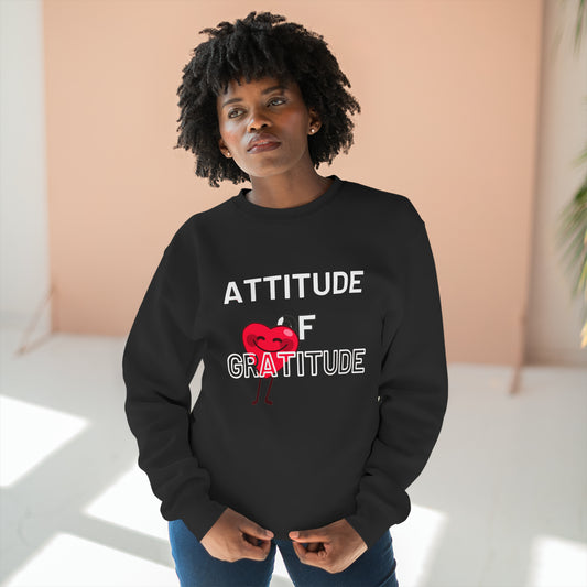 Attitude of Gratitude Unisex Crewneck Sweatshirt