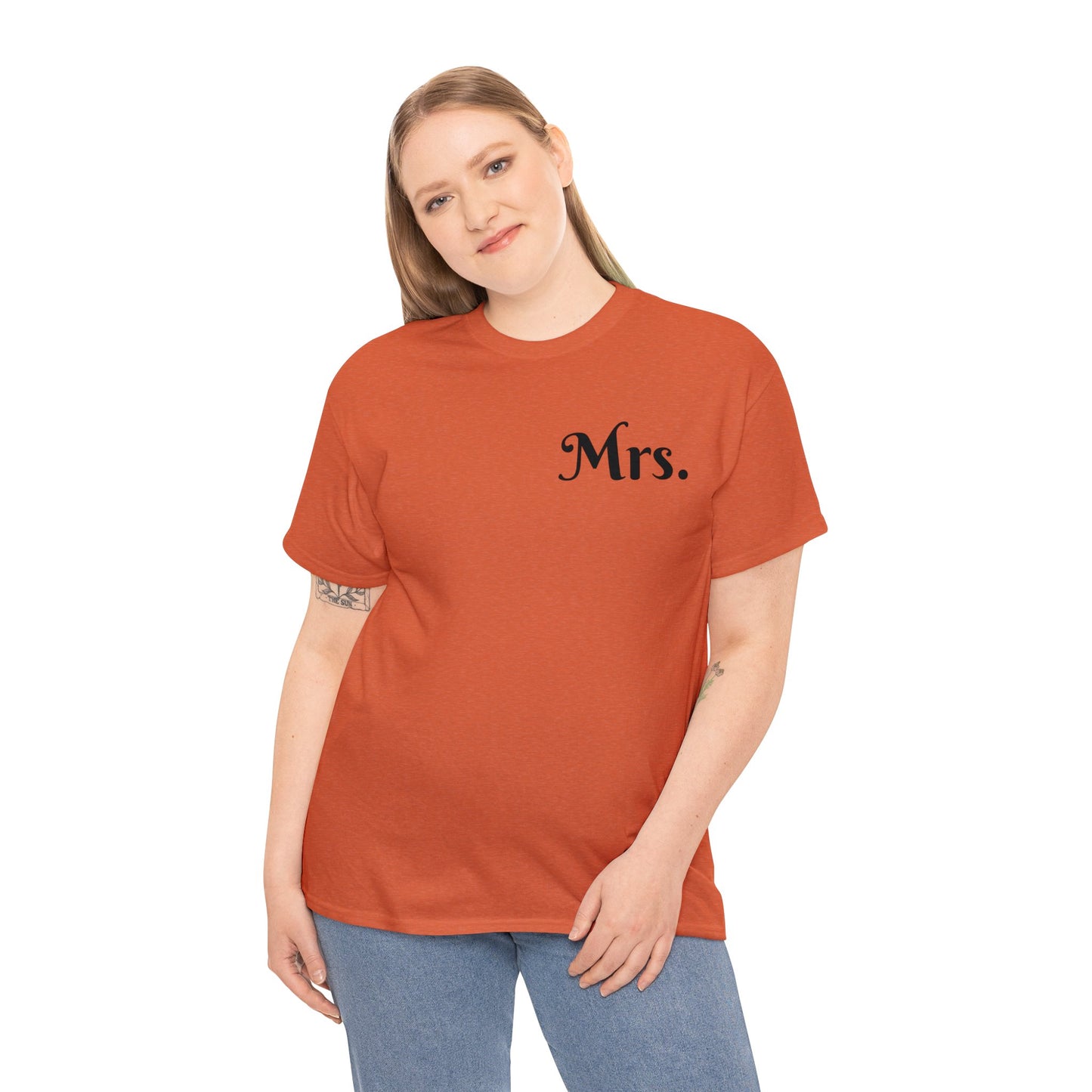 Mrs. Unisex Heavy Cotton Tee