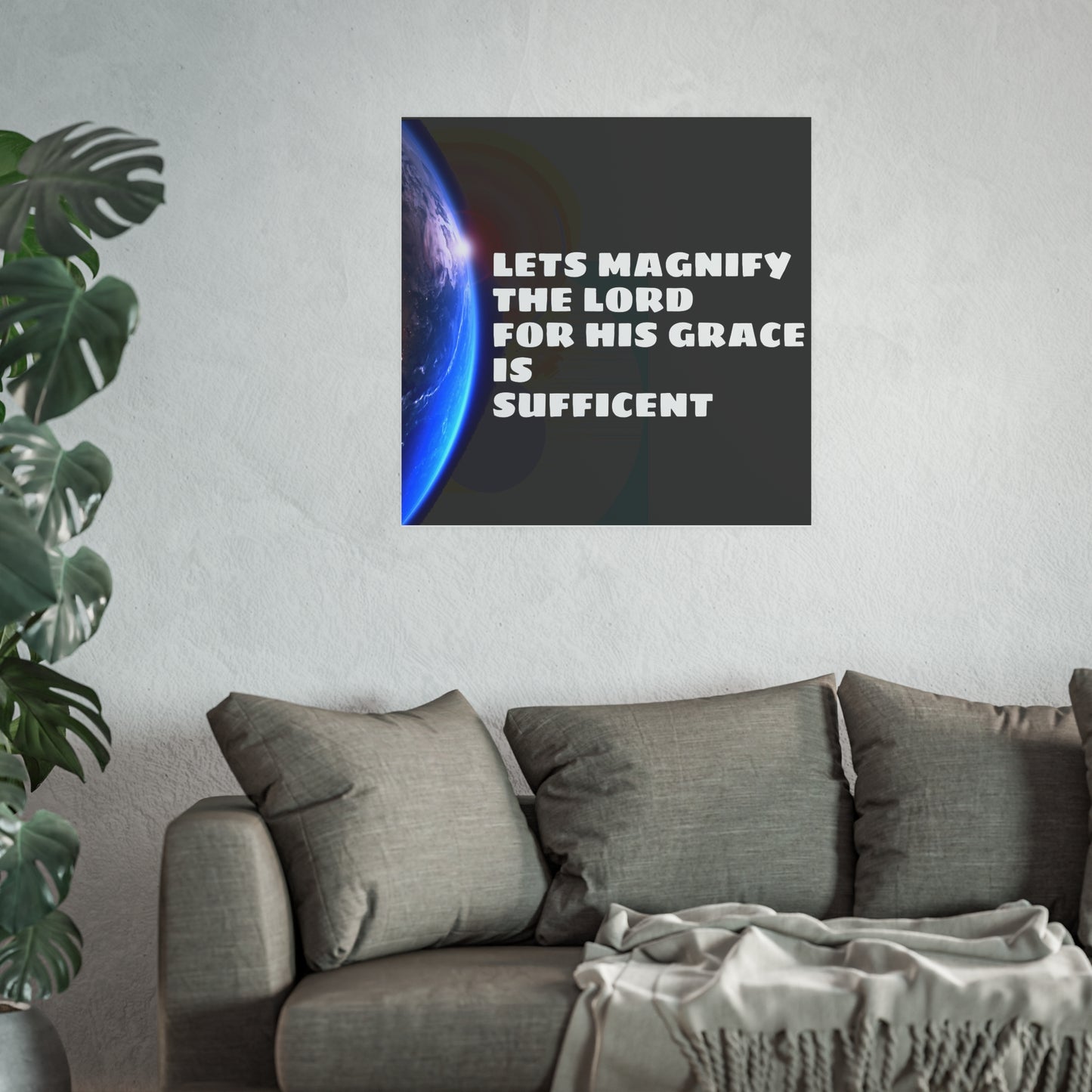 Lets Magnify God Satin and Archival Matte Posters