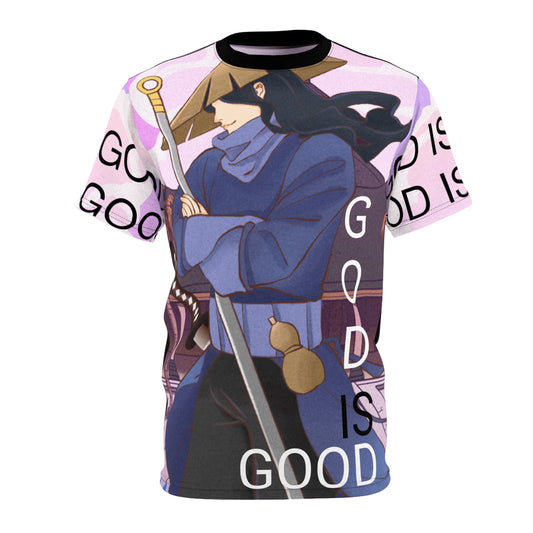 God Is Good Anime Unisex Cut & Sew Tee