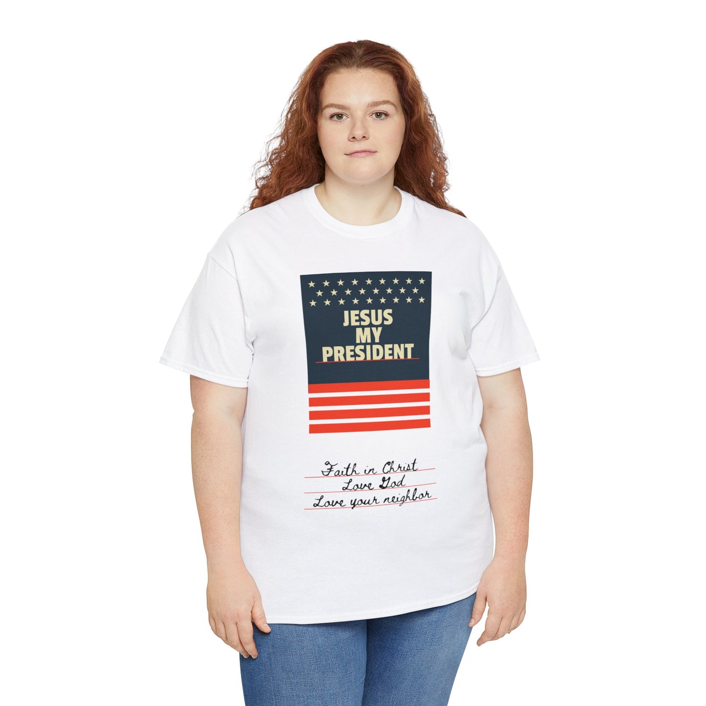 Jesus My President Tee: Affordable Faithwear for All