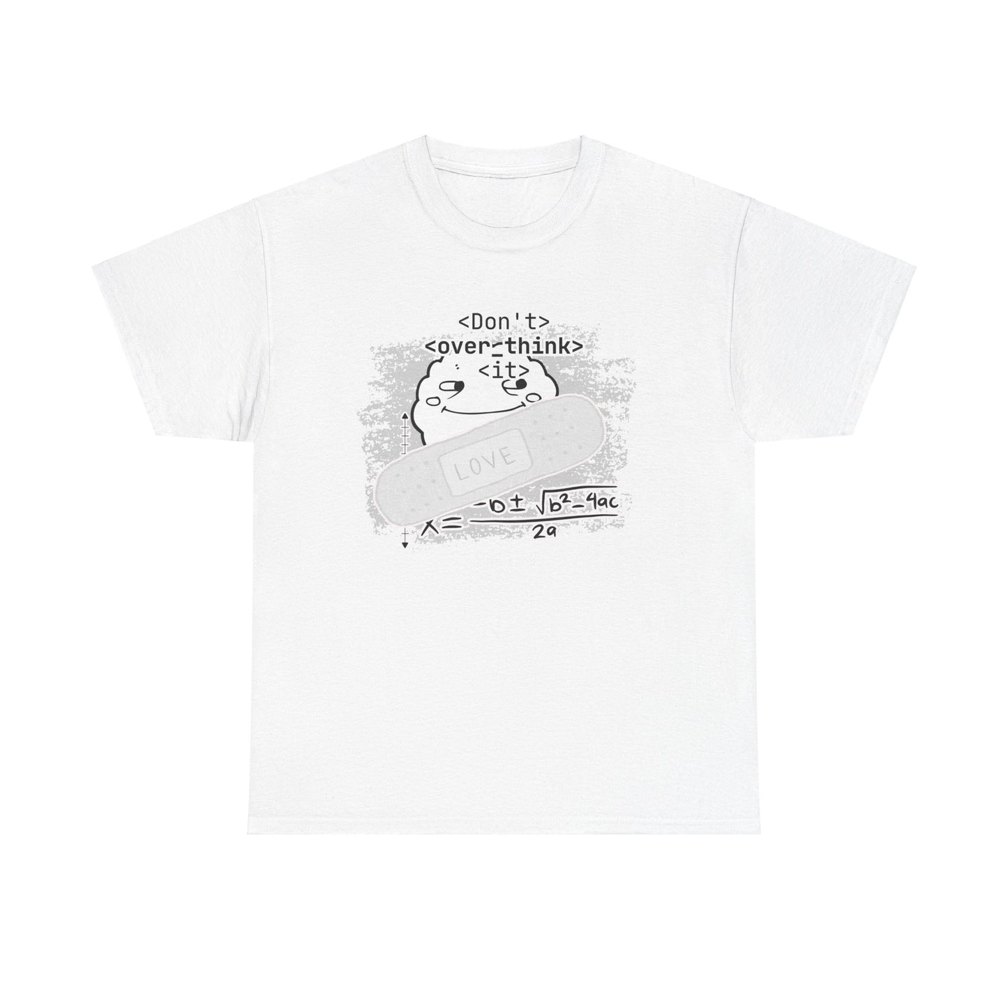 Don't Overthink Unisex Heavy Cotton Tee