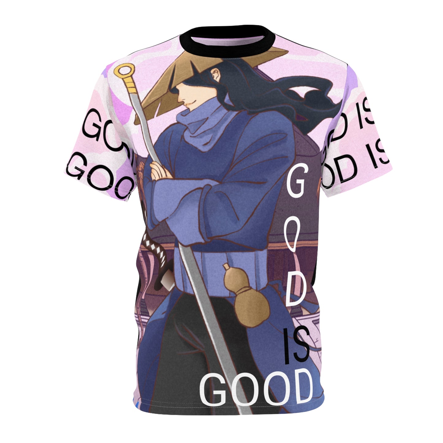 God Is Good Anime Unisex Cut & Sew Tee