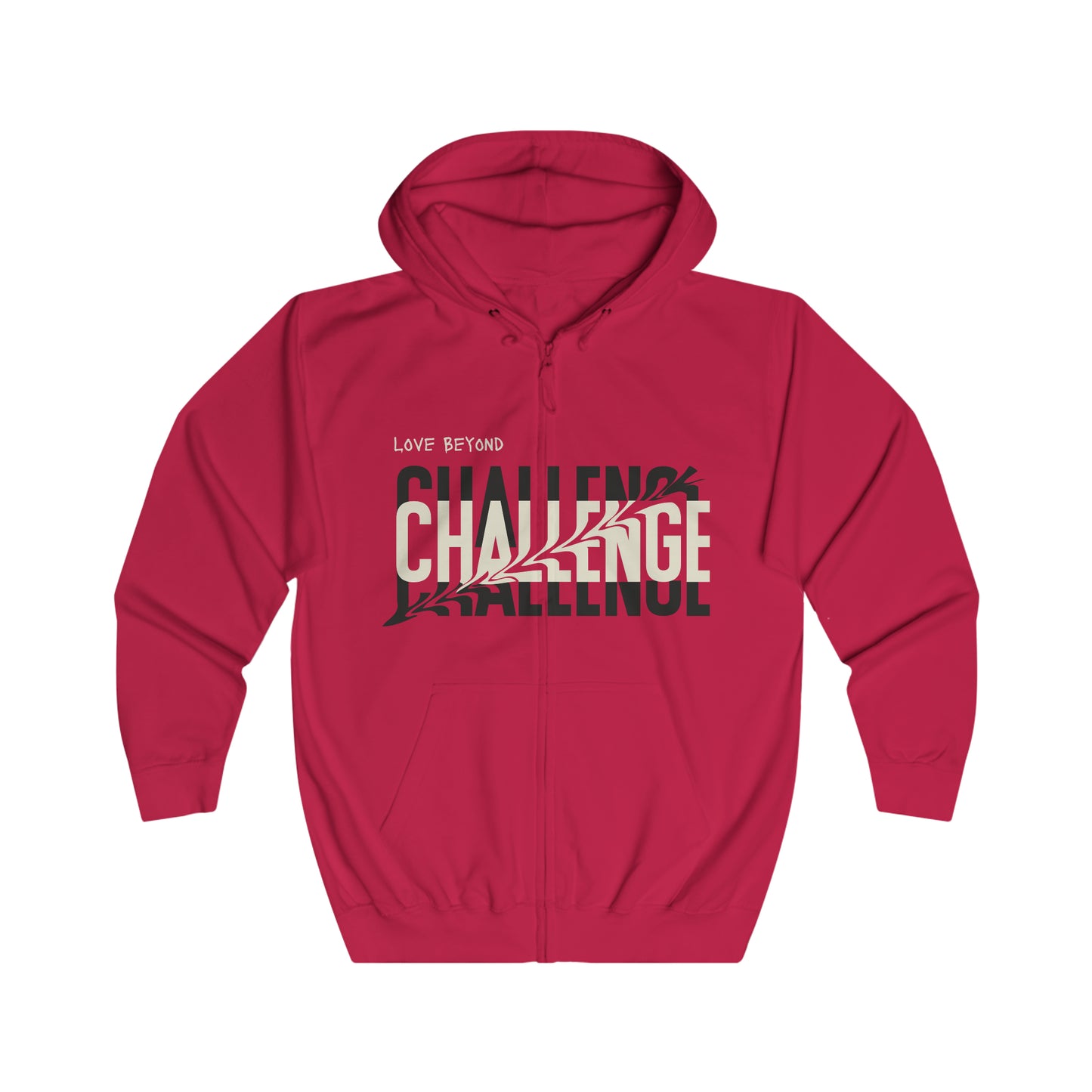 Love Beyond Challenge Unisex Full Zip Hoodie