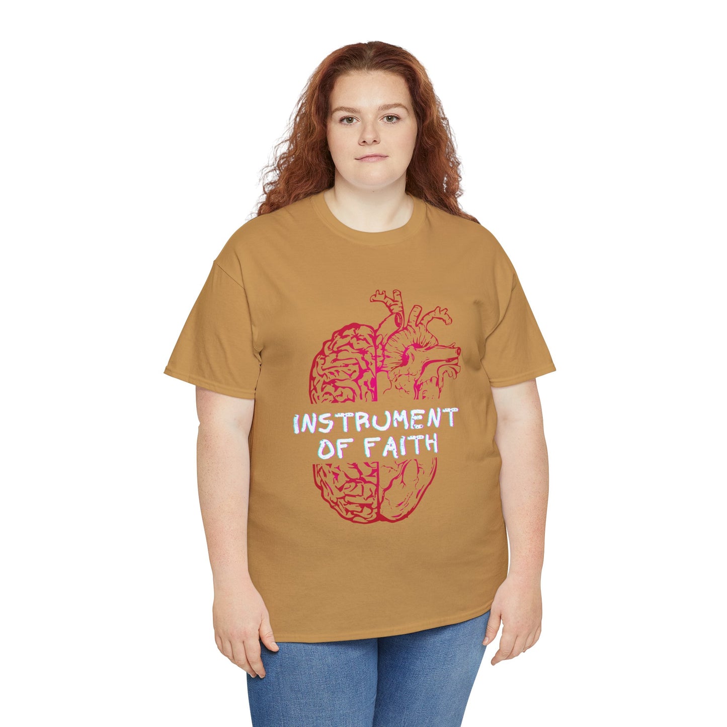 Instrument of Faith Unisex Heavy Cotton Tee