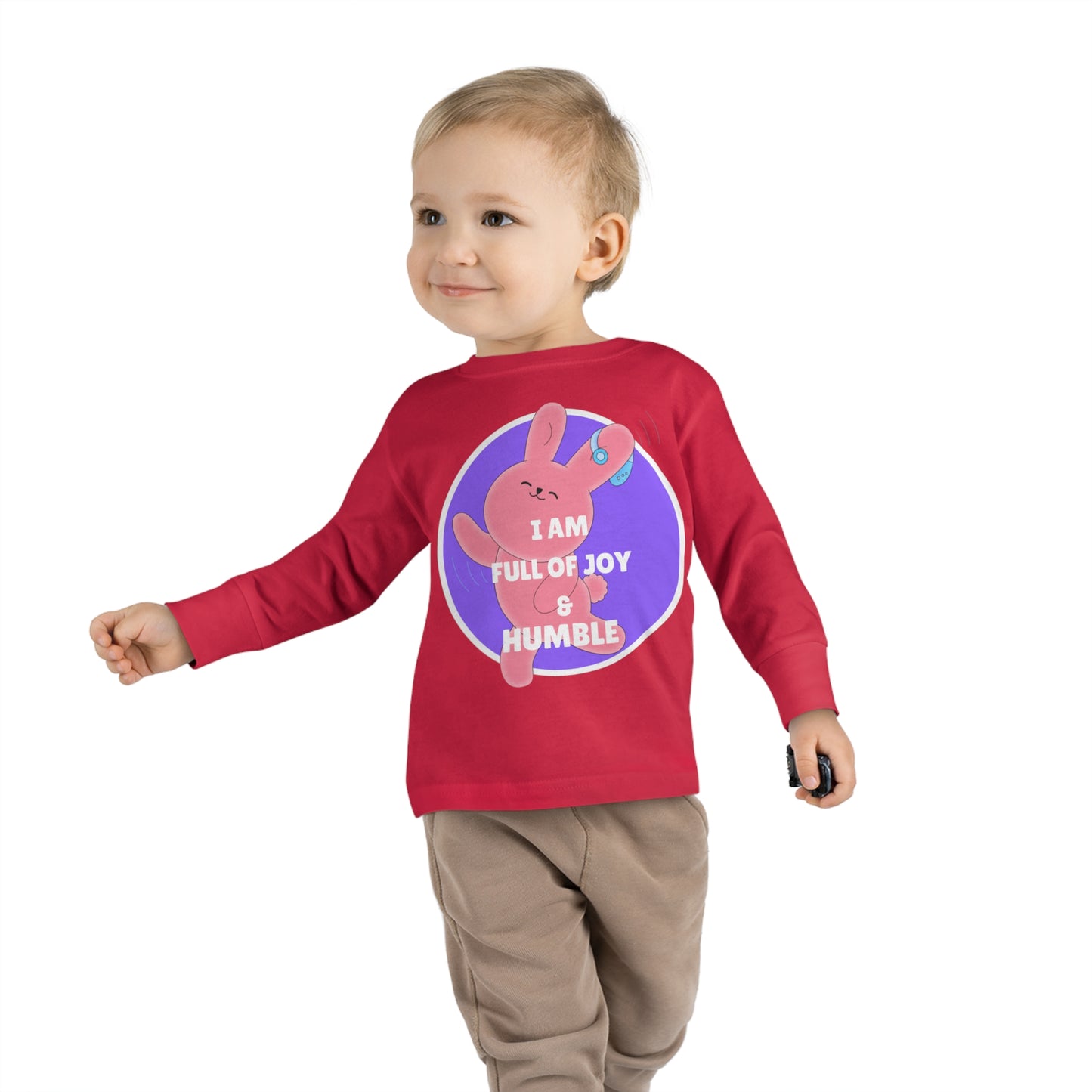 Full of Joy & Humble Toddler Long Sleeve Tee